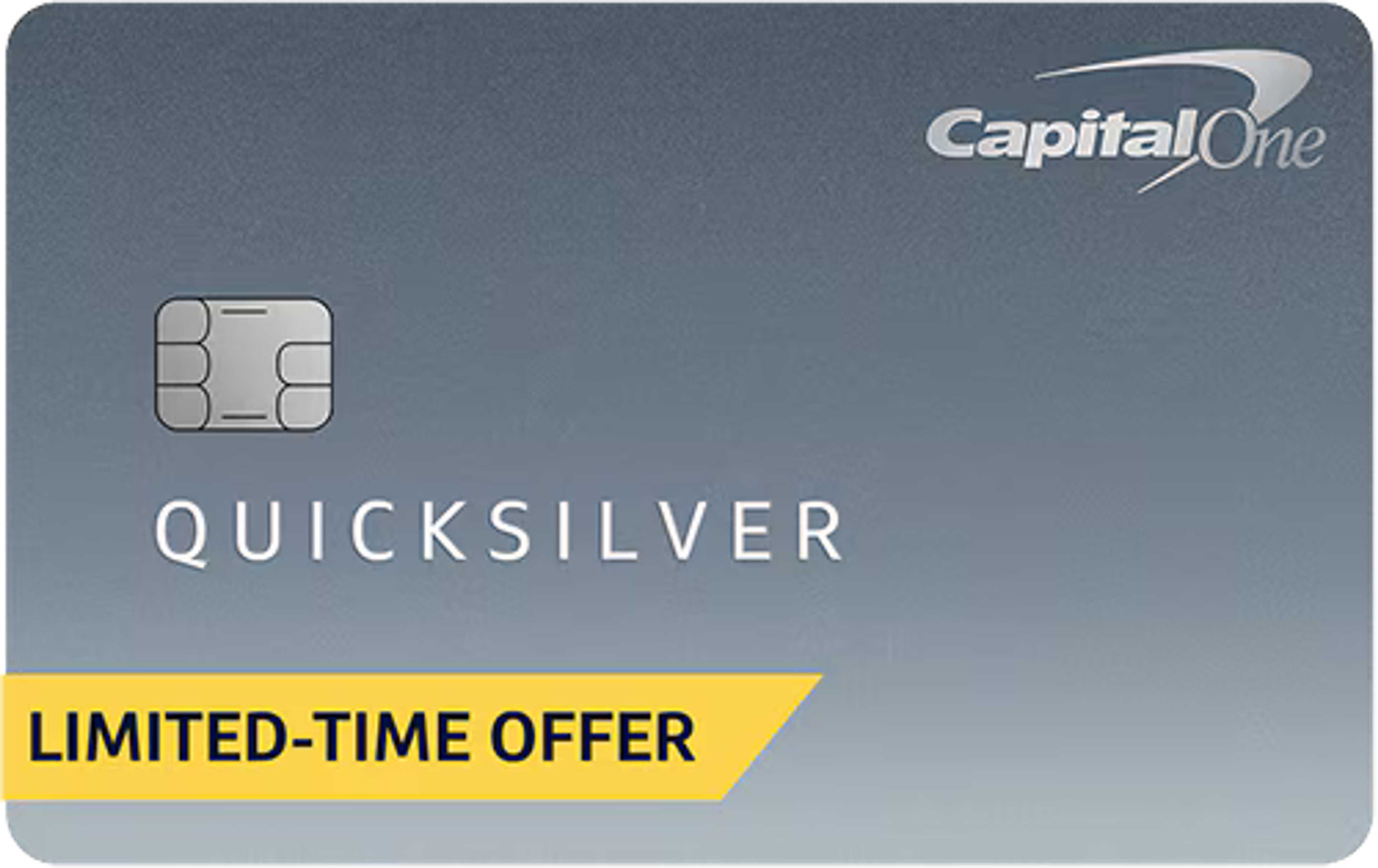 Capital One Quicksilver Rewards for Students card art