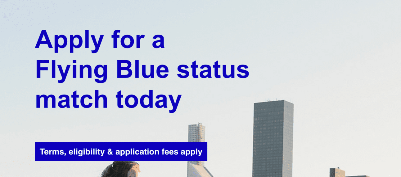 Flying Blue Status Match for U.S. residents
