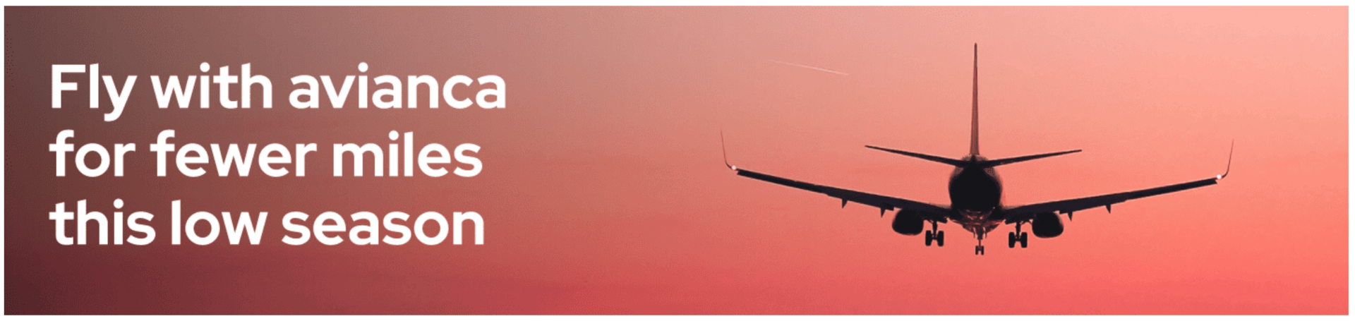Avianca LifeMiles Award Sale