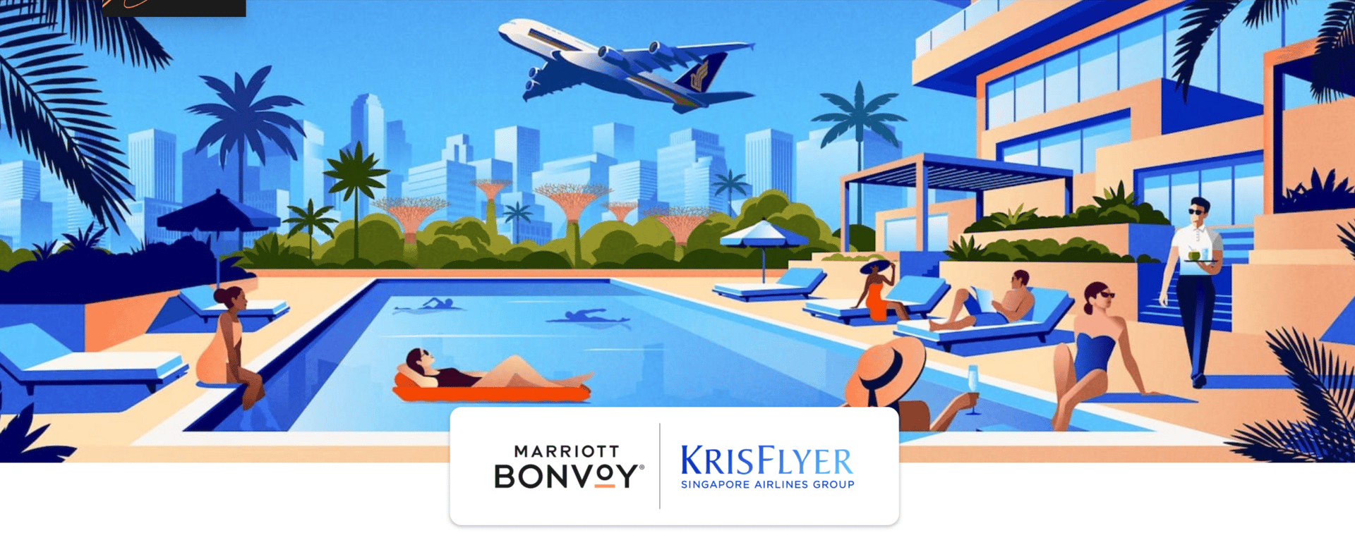 Marriott/Singapore partnership landing page