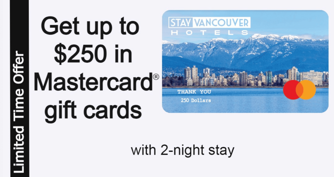 A screenshot of the Stay Vancouver Promo