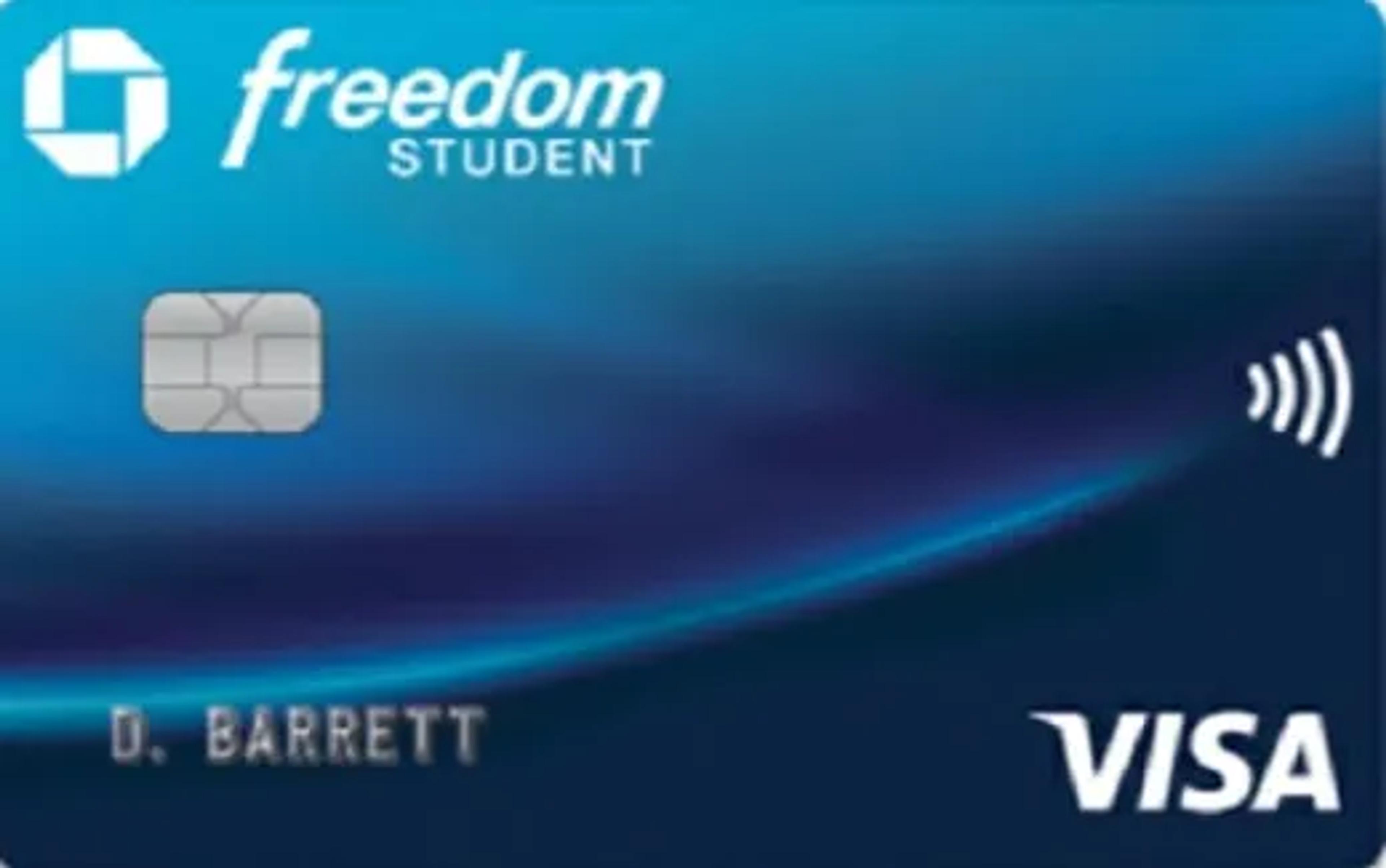 Chase Freedom® Student Credit Card card art
