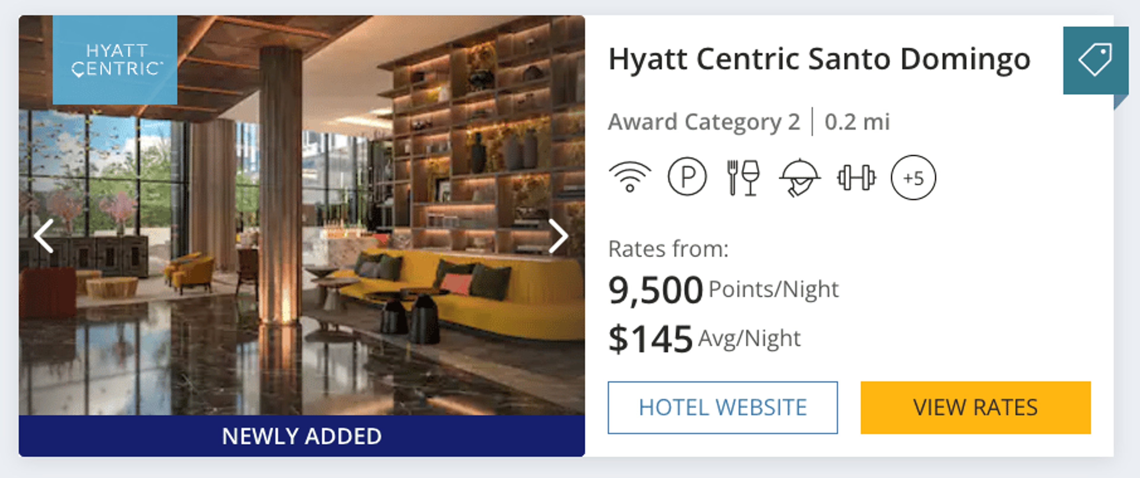 Hyatt hotel in Santo Domingo for $145