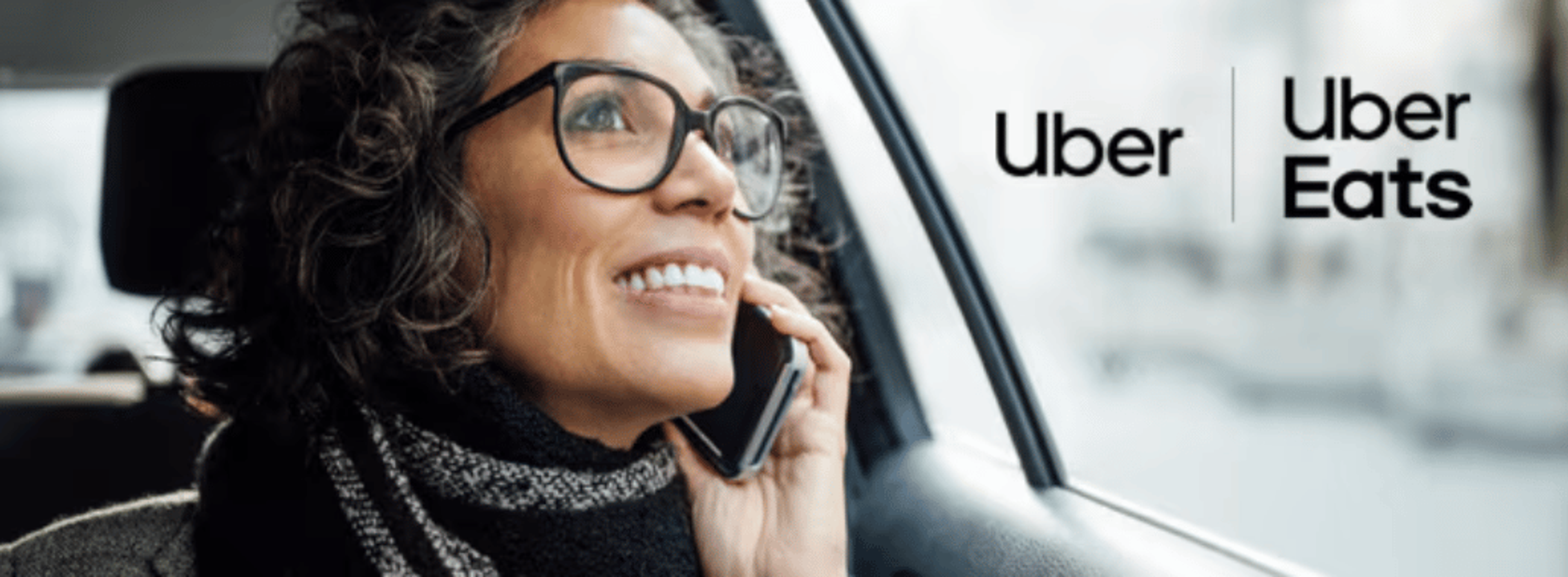 Screenshot of an Uber Eats ad
