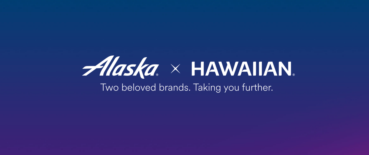 Alaska and Hawaiian partnership graphic