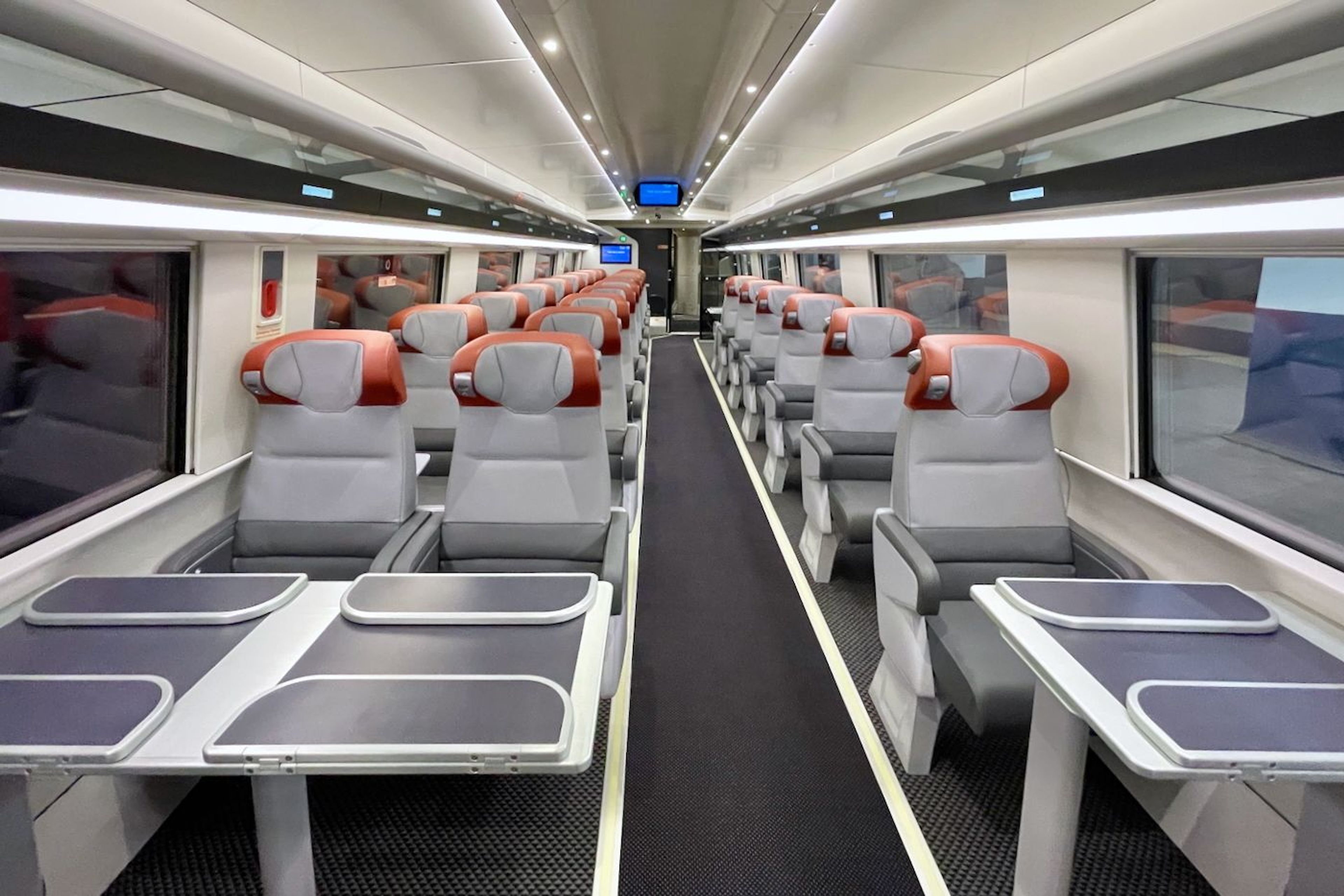 New Acela first class