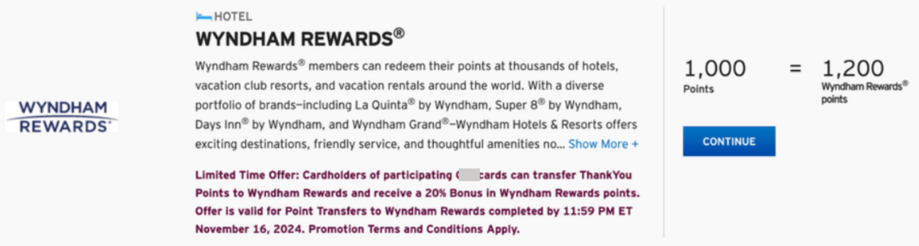 Windham transfer bonus