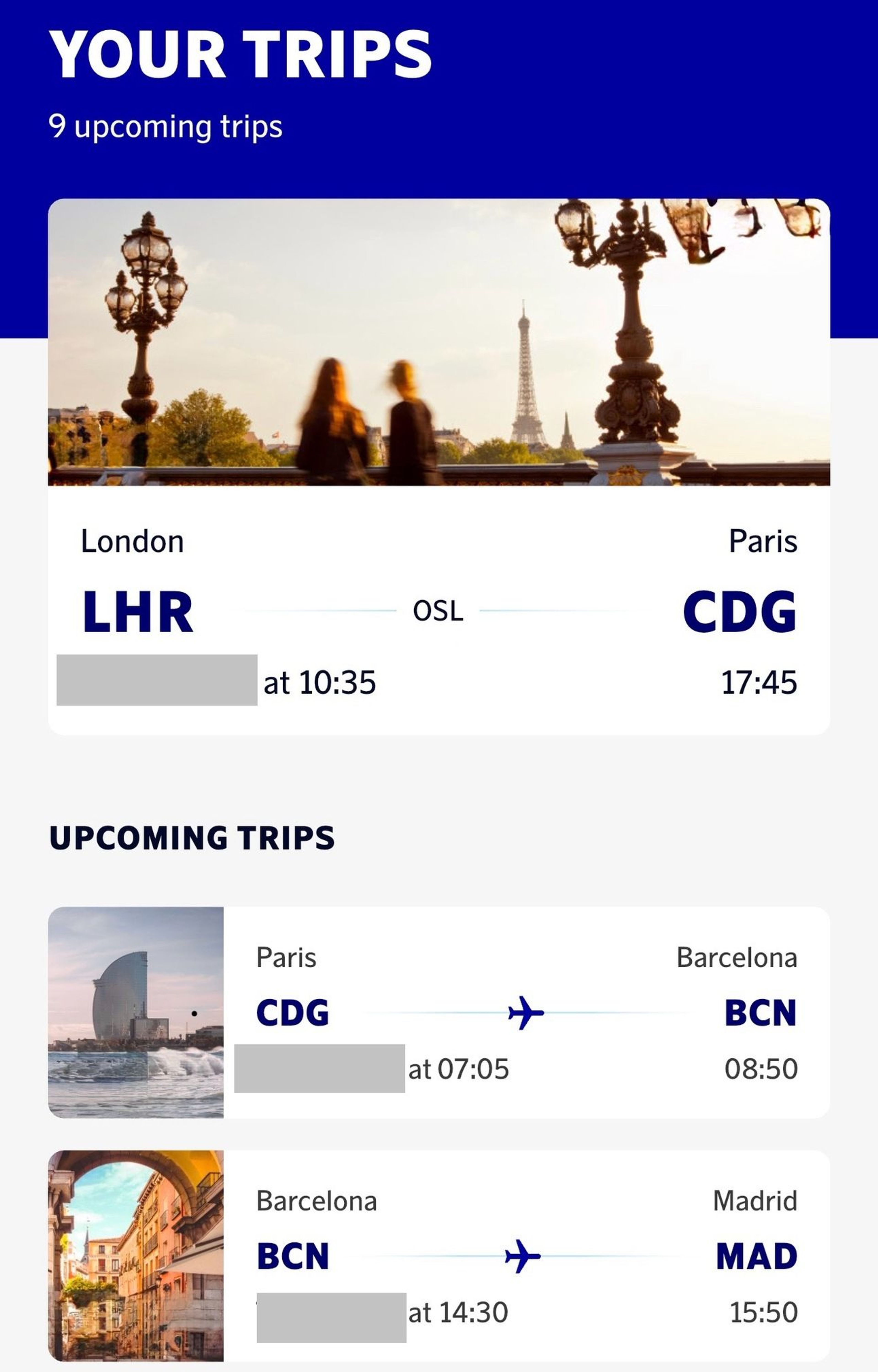 Screenshot from my SAS app