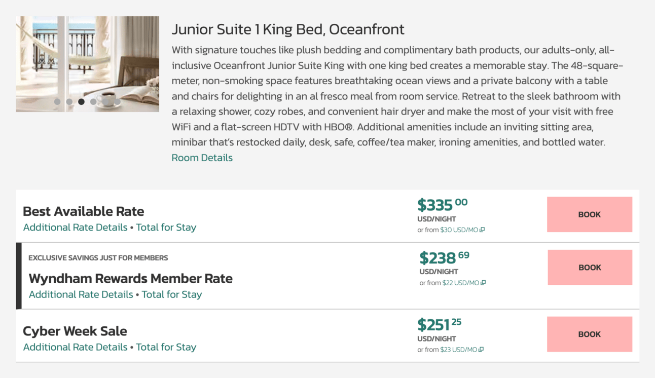 Wyndham deal