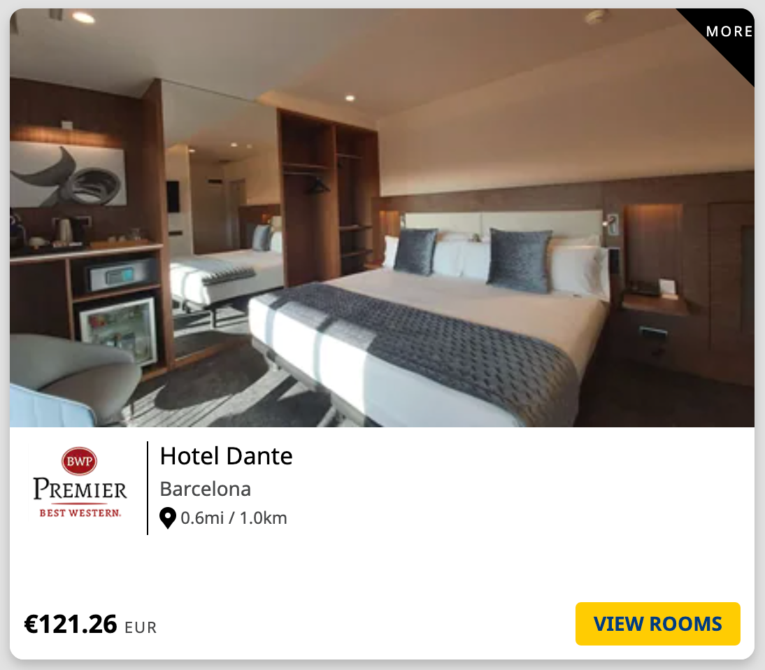 sample booking