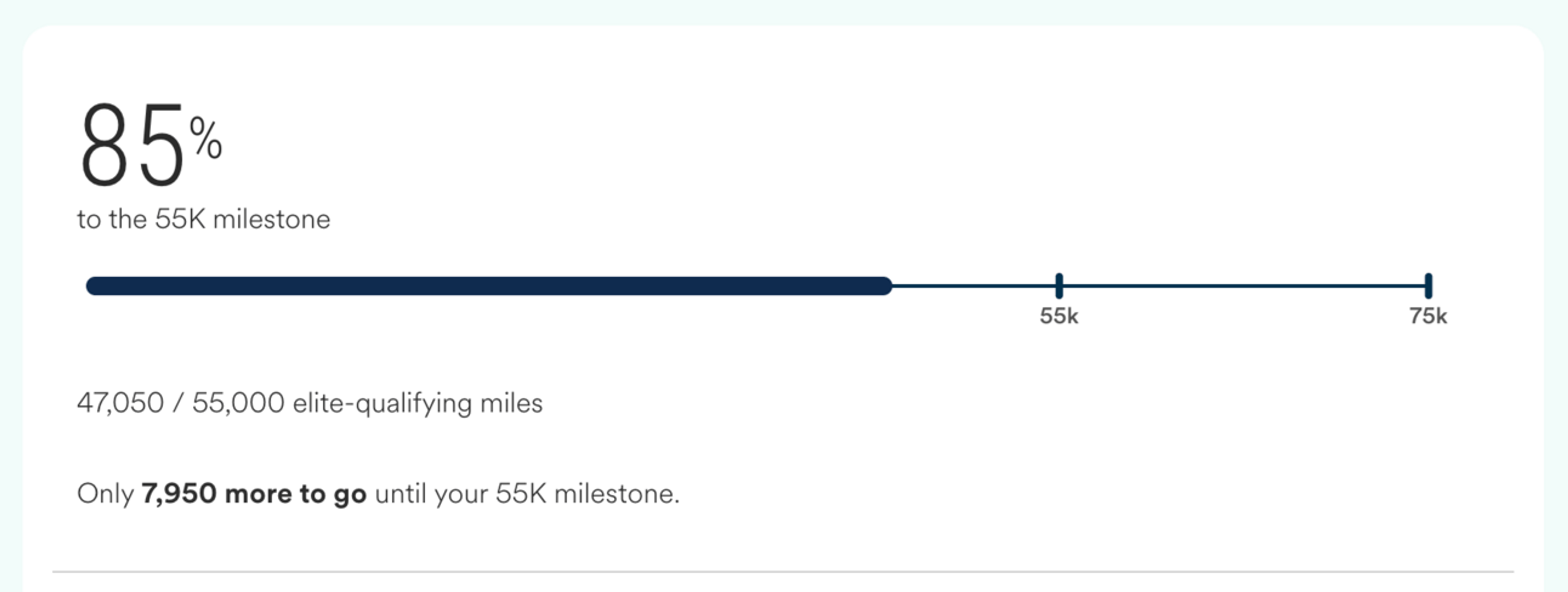 My progress to the next level of Alaska status