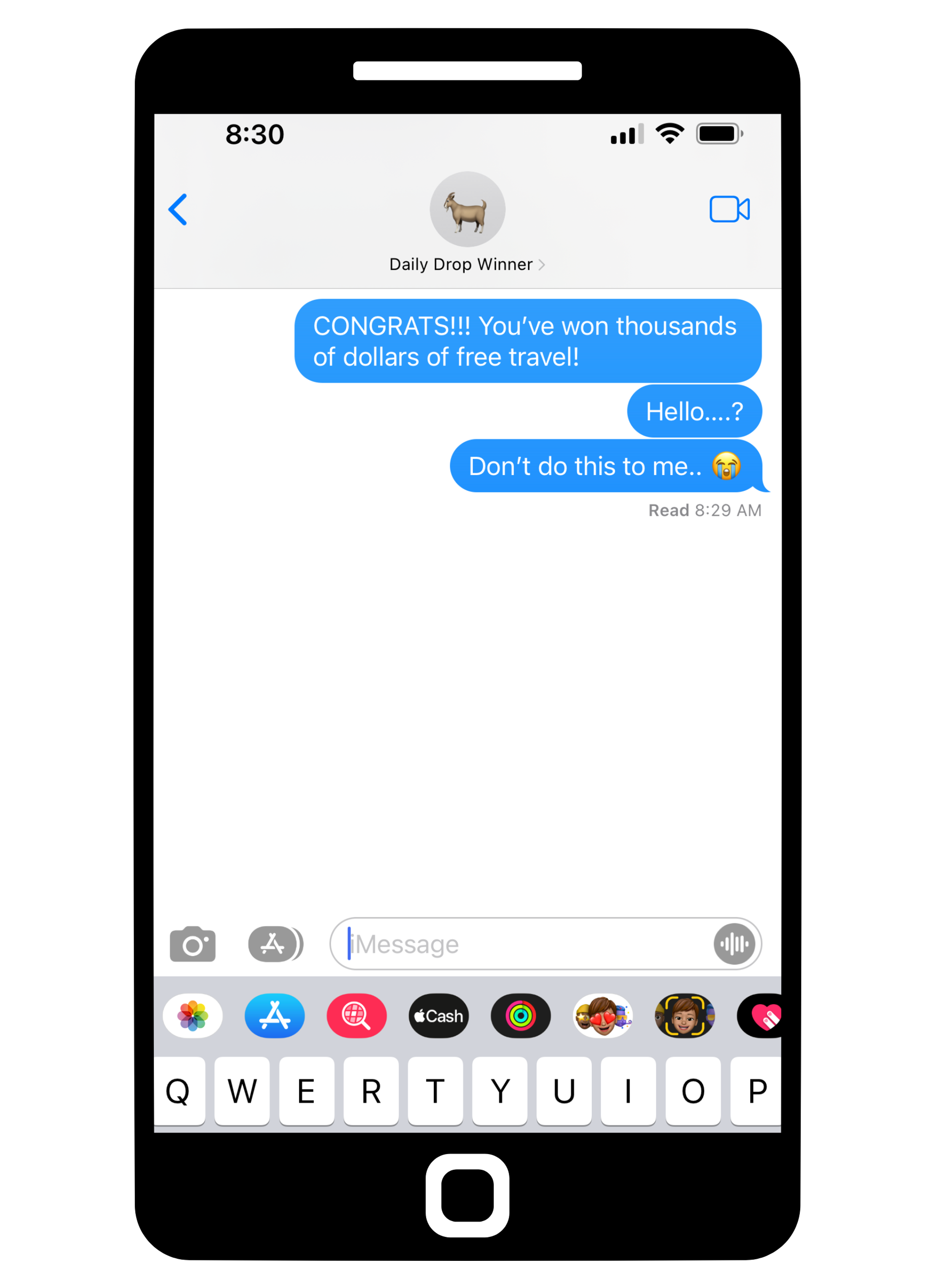 getting left on read