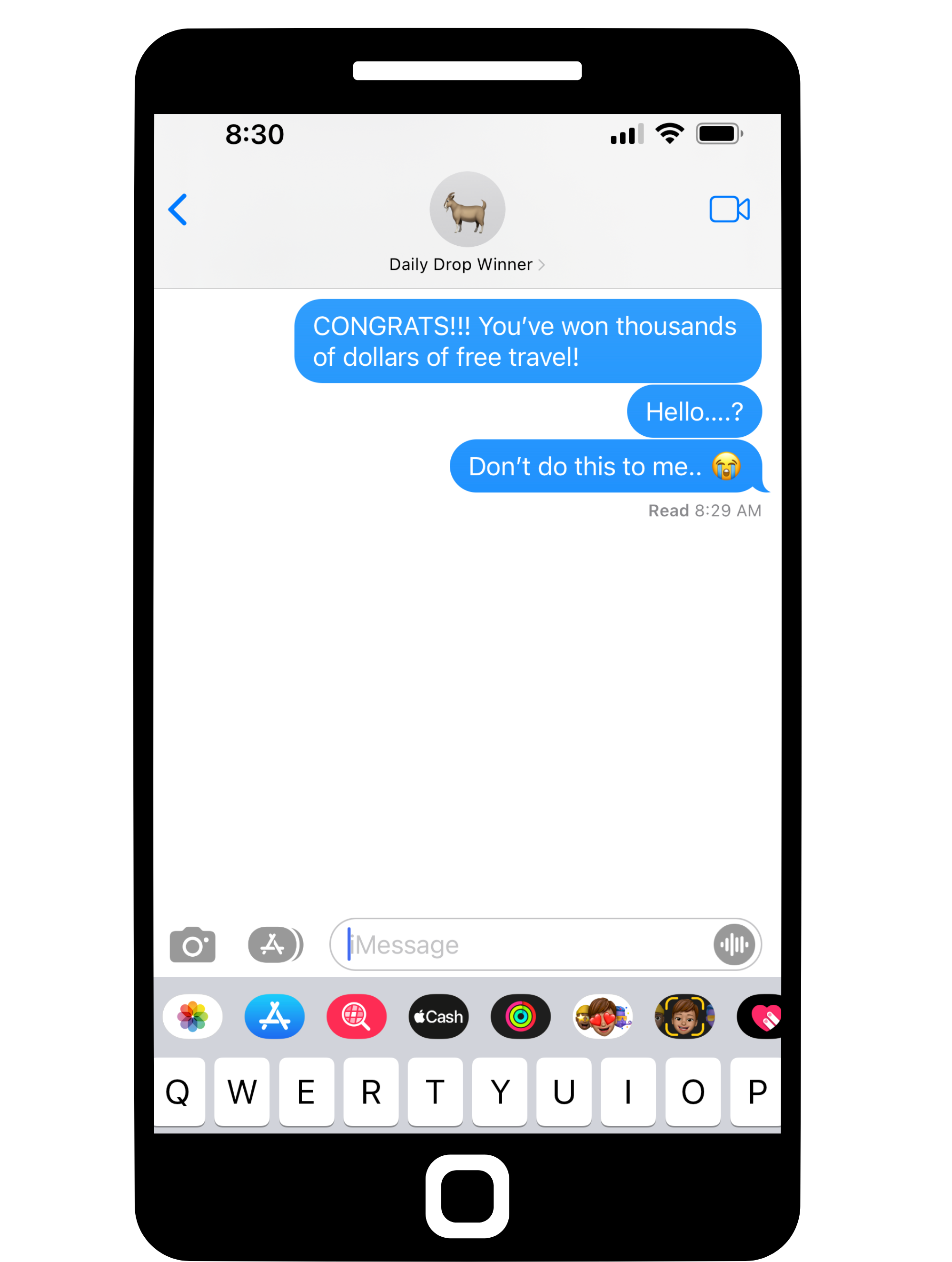 getting left on read