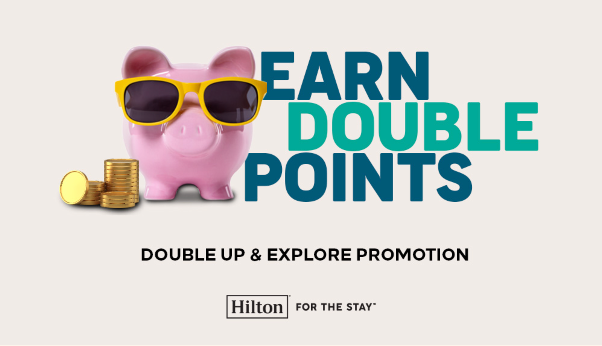 Hilton Double Up promo