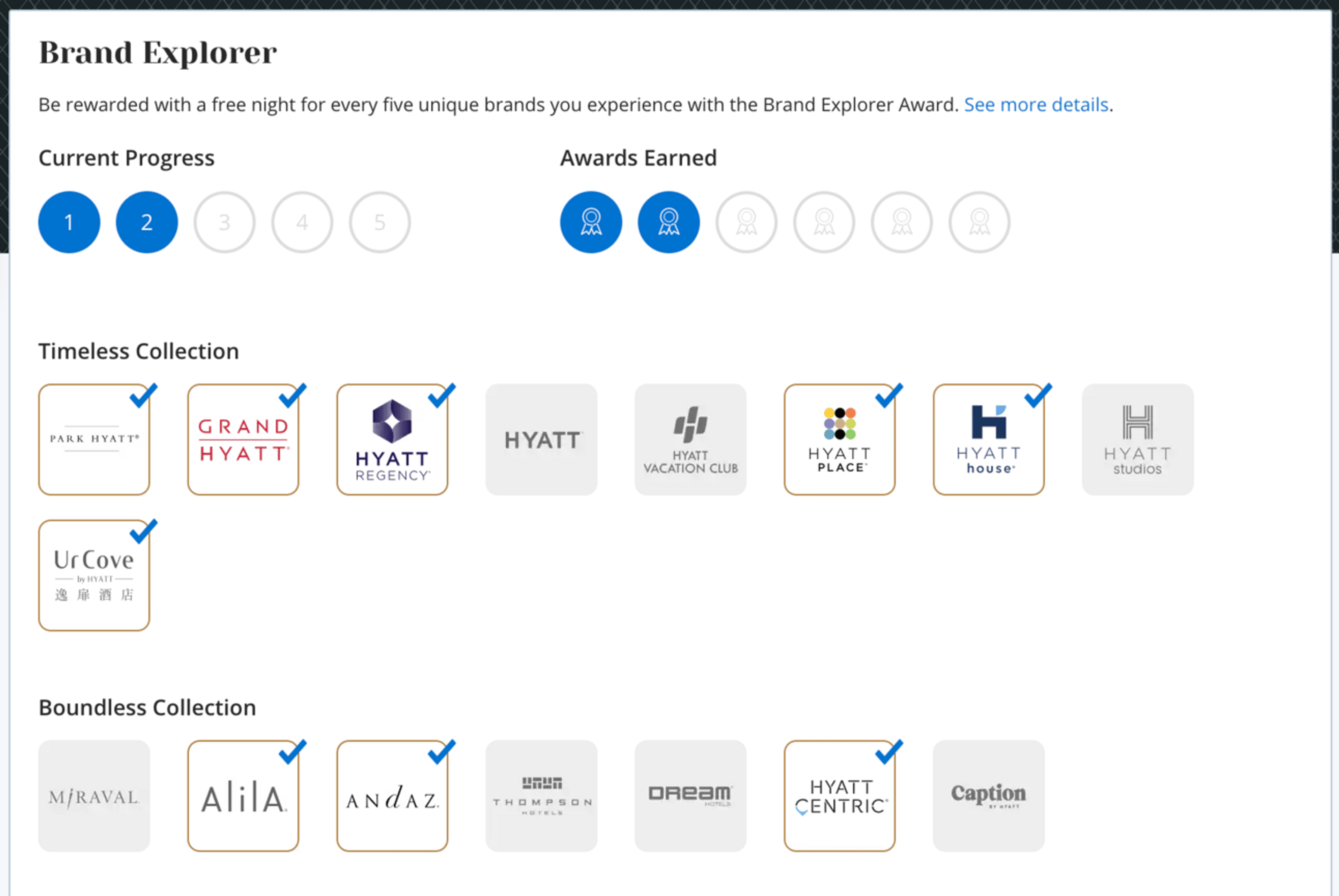 Hyatt's Brand Explorer promo