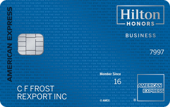 The Hilton Honors American Express Business Card card art