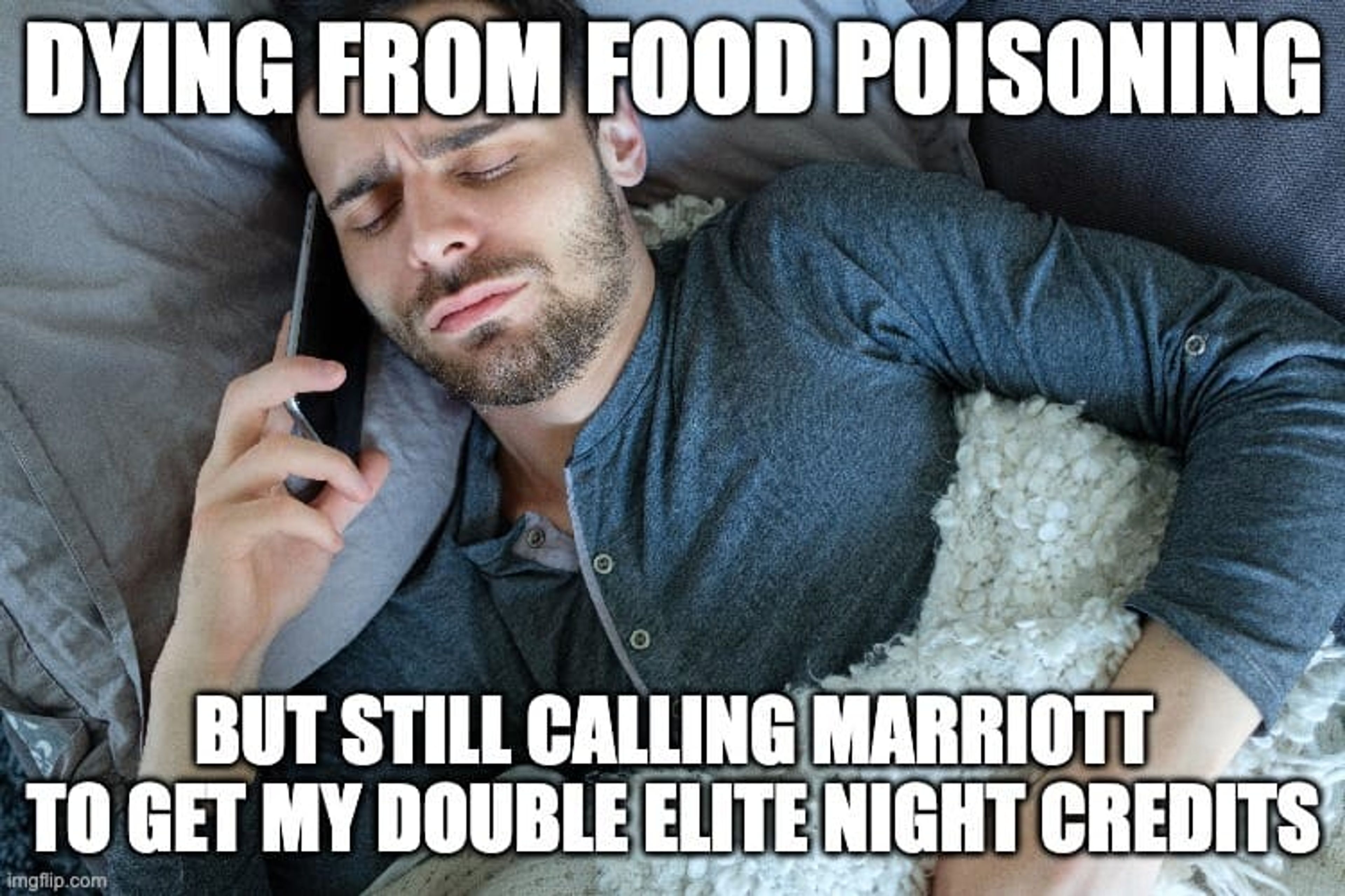 Food poisoning meme
