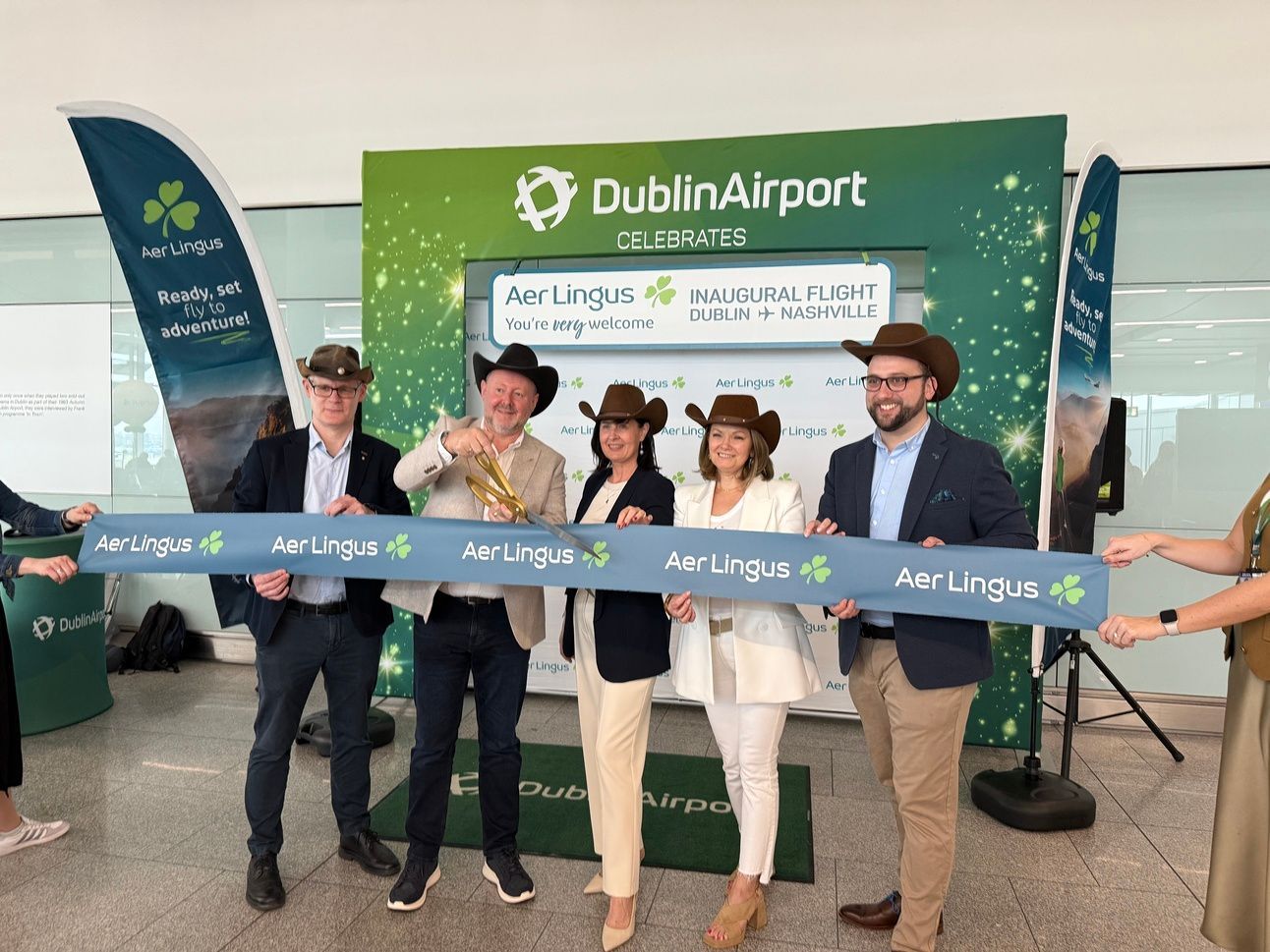 Aer Lingus celebration in Dublin