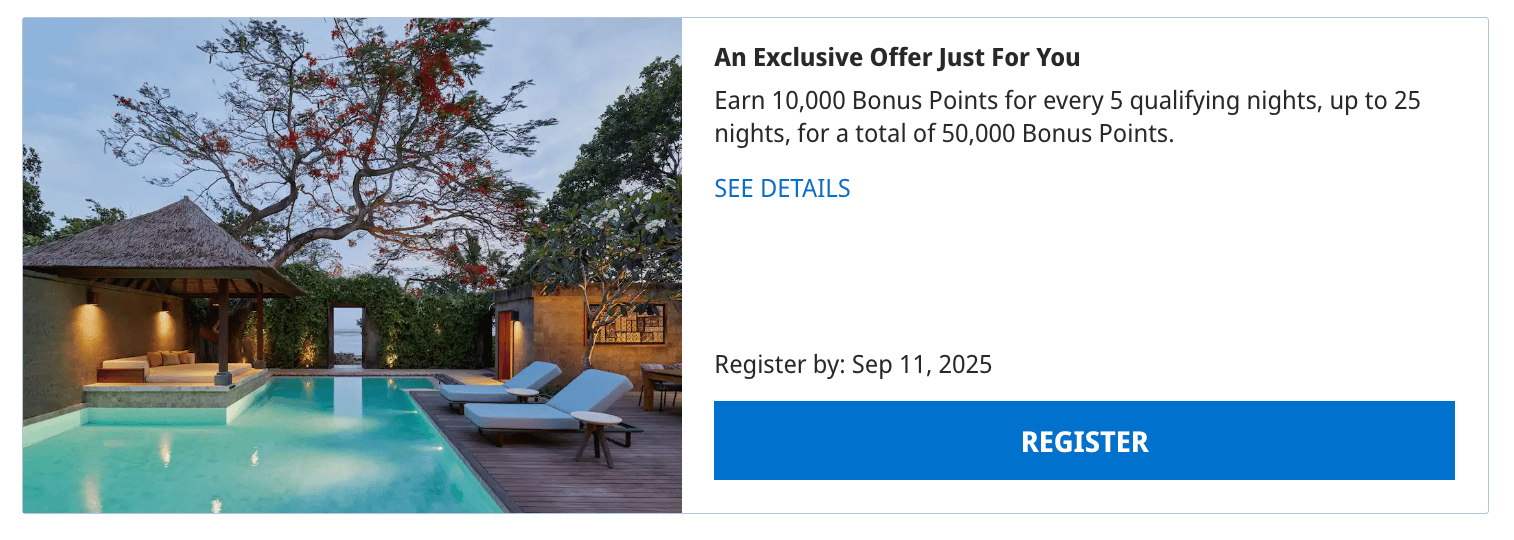Hyatt's new targeted offers
