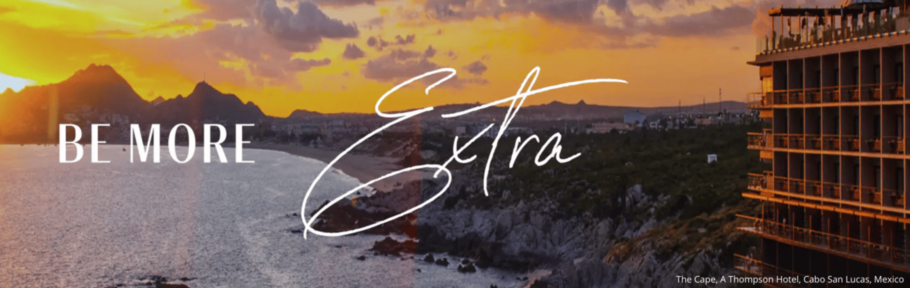 Banner from Hyatt's new "double elite nights" promo