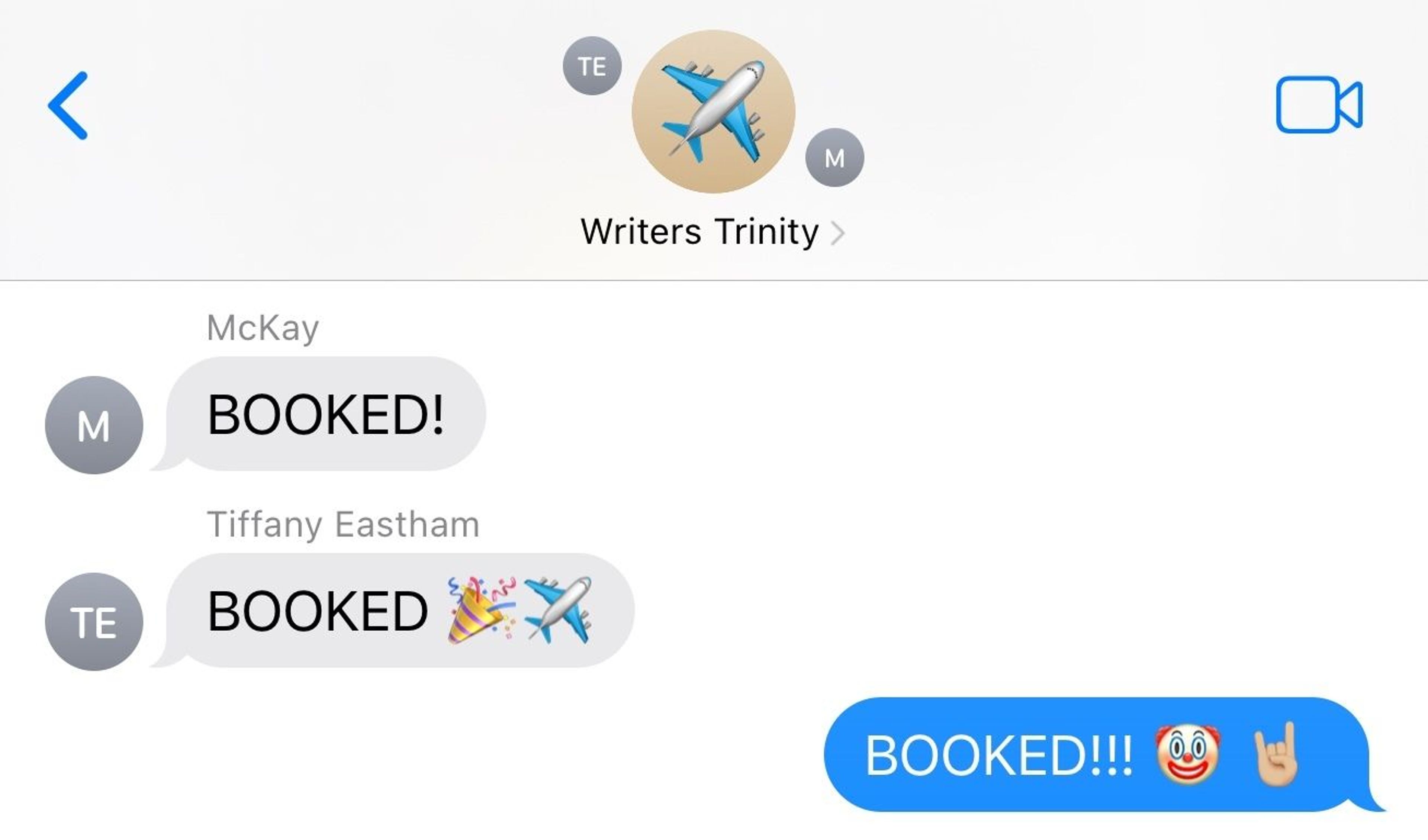 Our group chat
