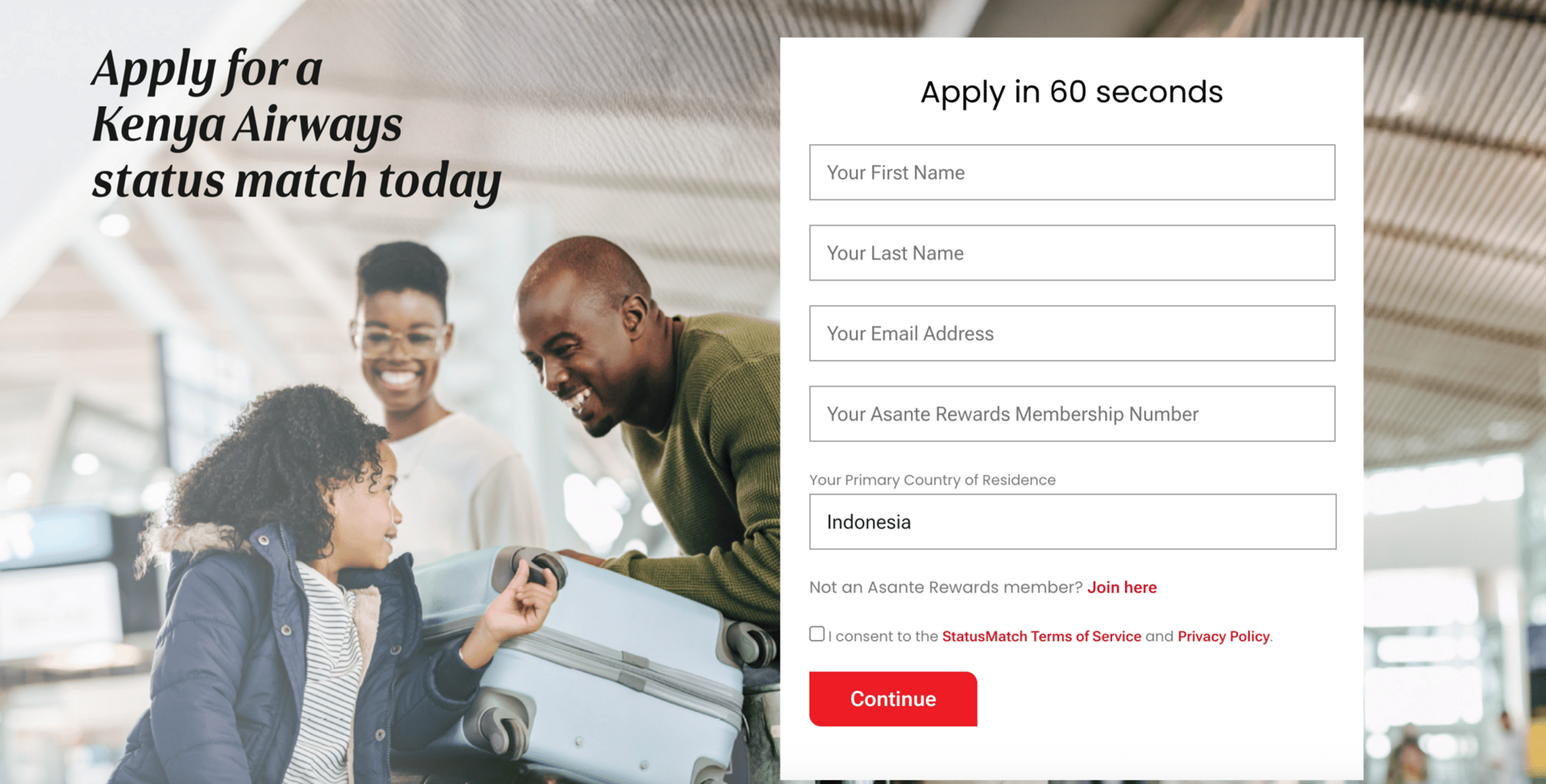 Kenya Airways Status atch