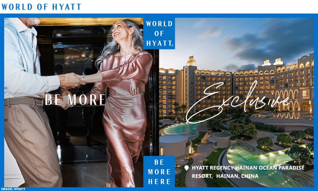 A screenshot from the email Hyatt sent out about targeted offers