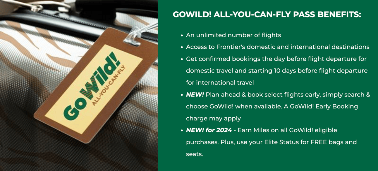 Frontier's Go Wild Pass