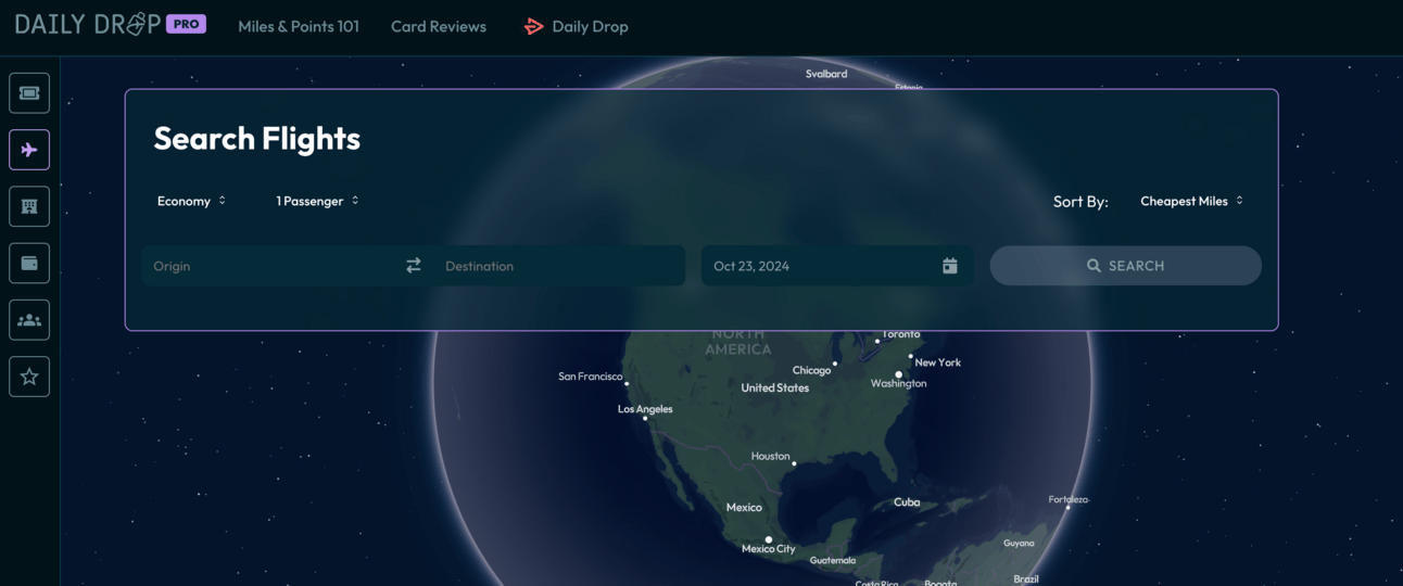 Daily Drop Pro search