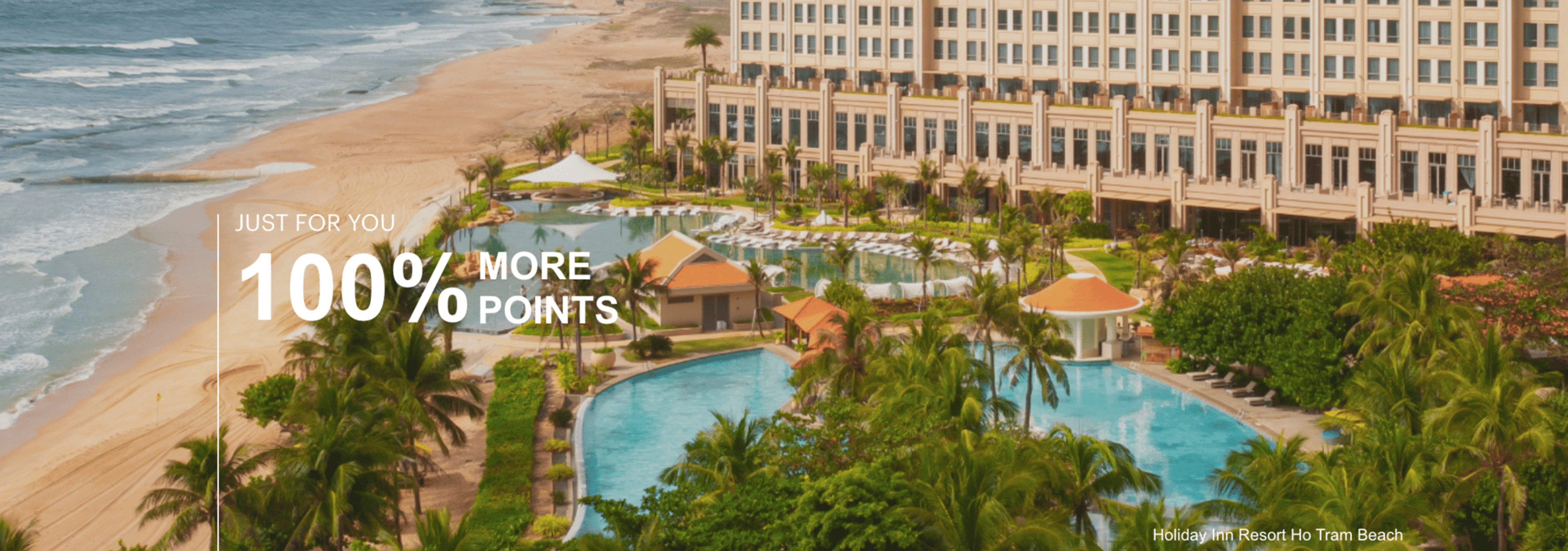 IHG 100% bonus points sale