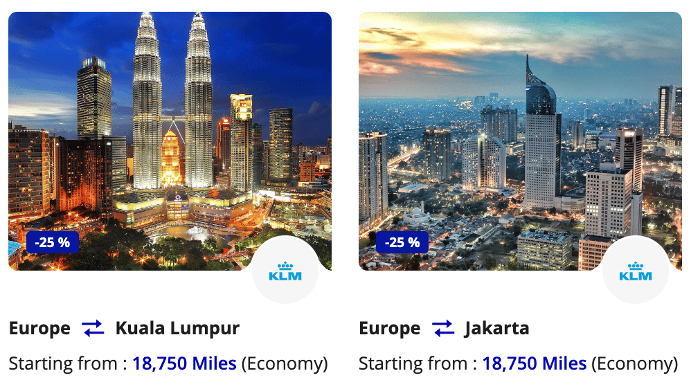 Ultra long-haul flights for just 18,750 miles