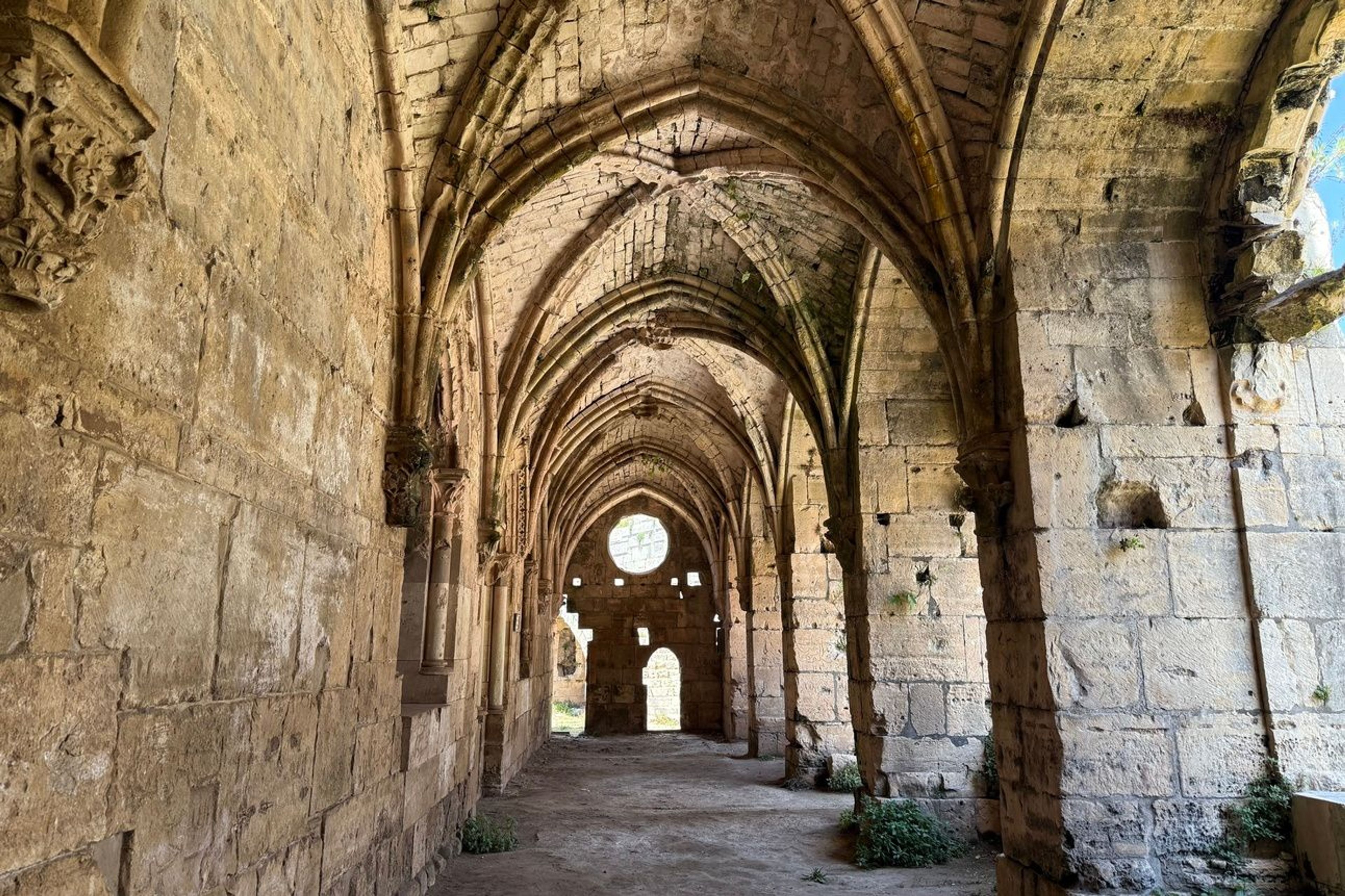 Interior of Krak des Chevalier