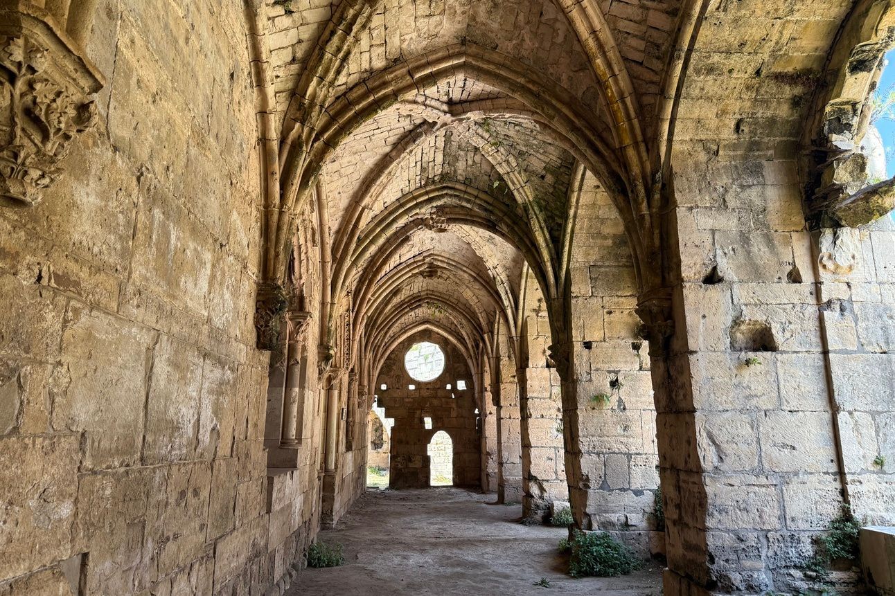 Interior of Krak des Chevalier