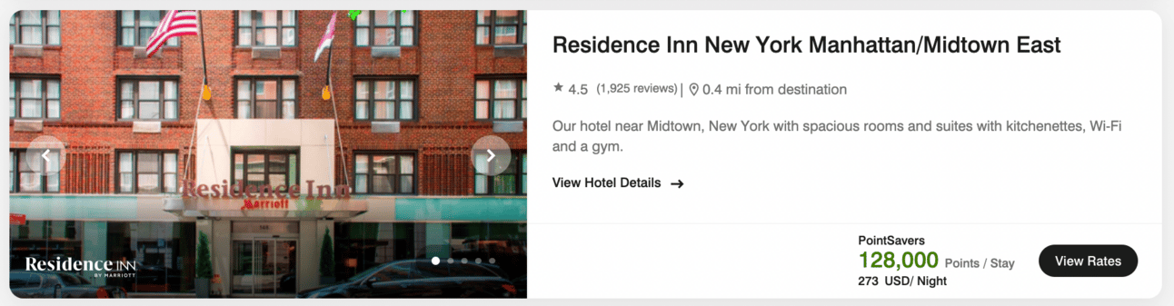 Marriott stay