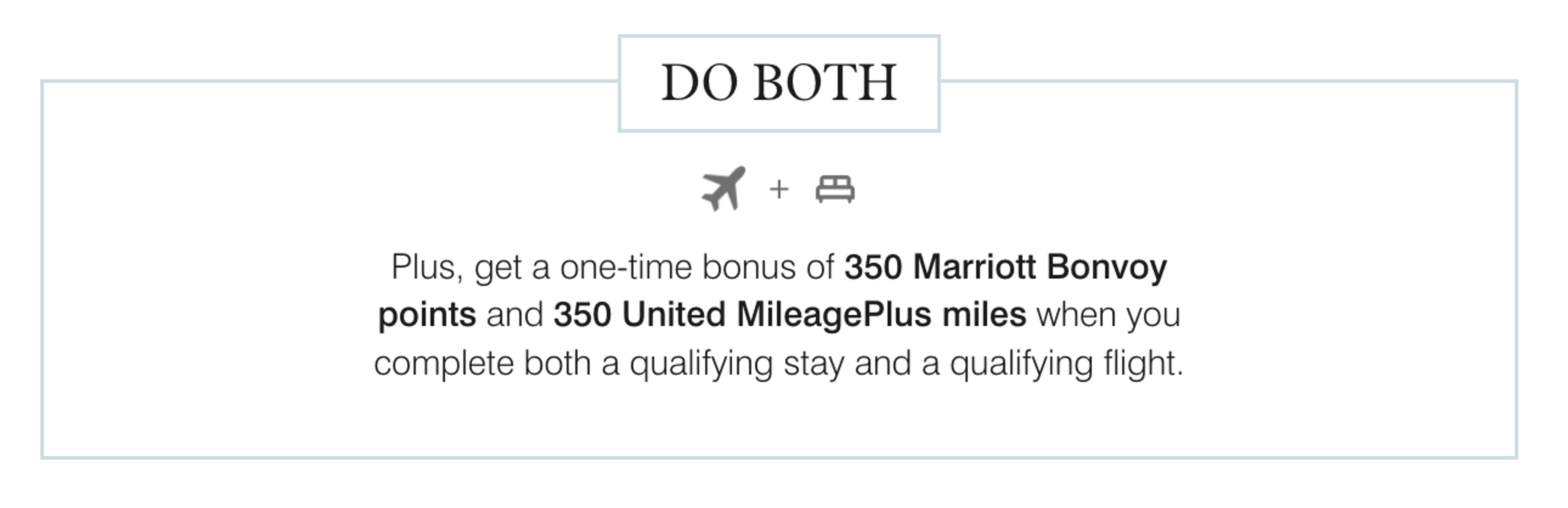 Earn even more bonus points when you complete both elements of the promotion