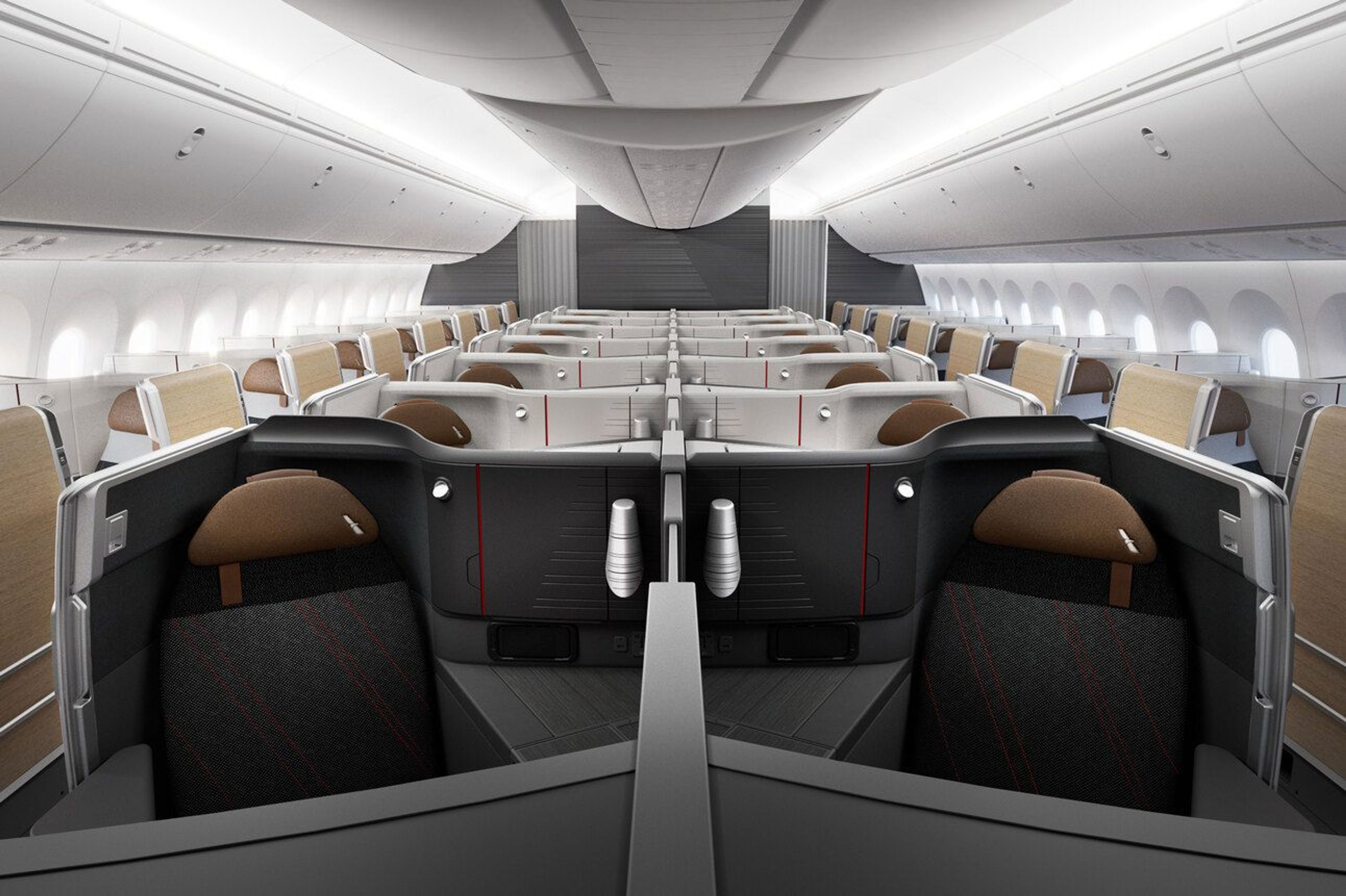 American Airlines business class