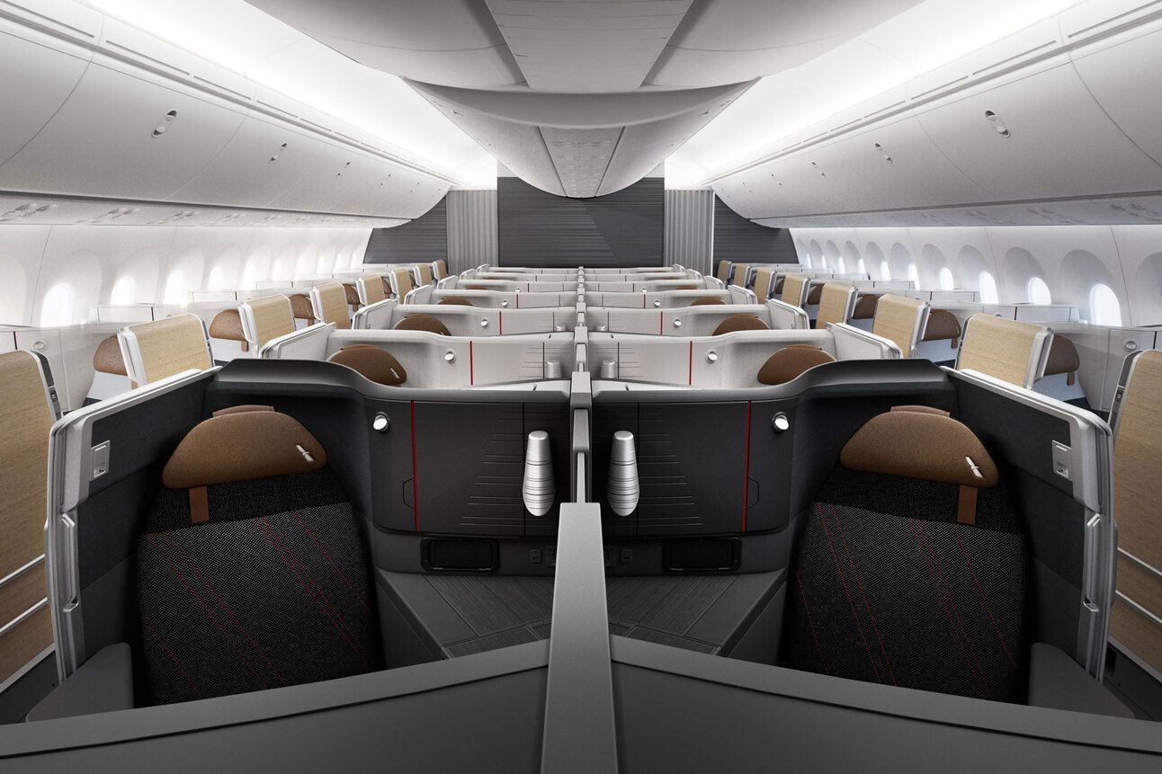 American Airlines business class