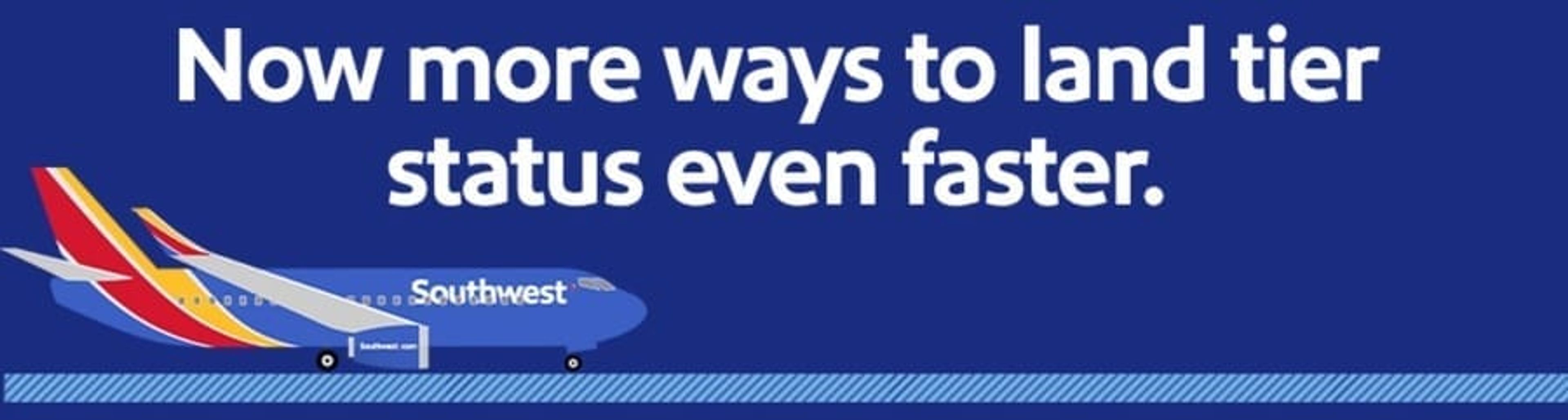 Screenshot of Southwest current promo