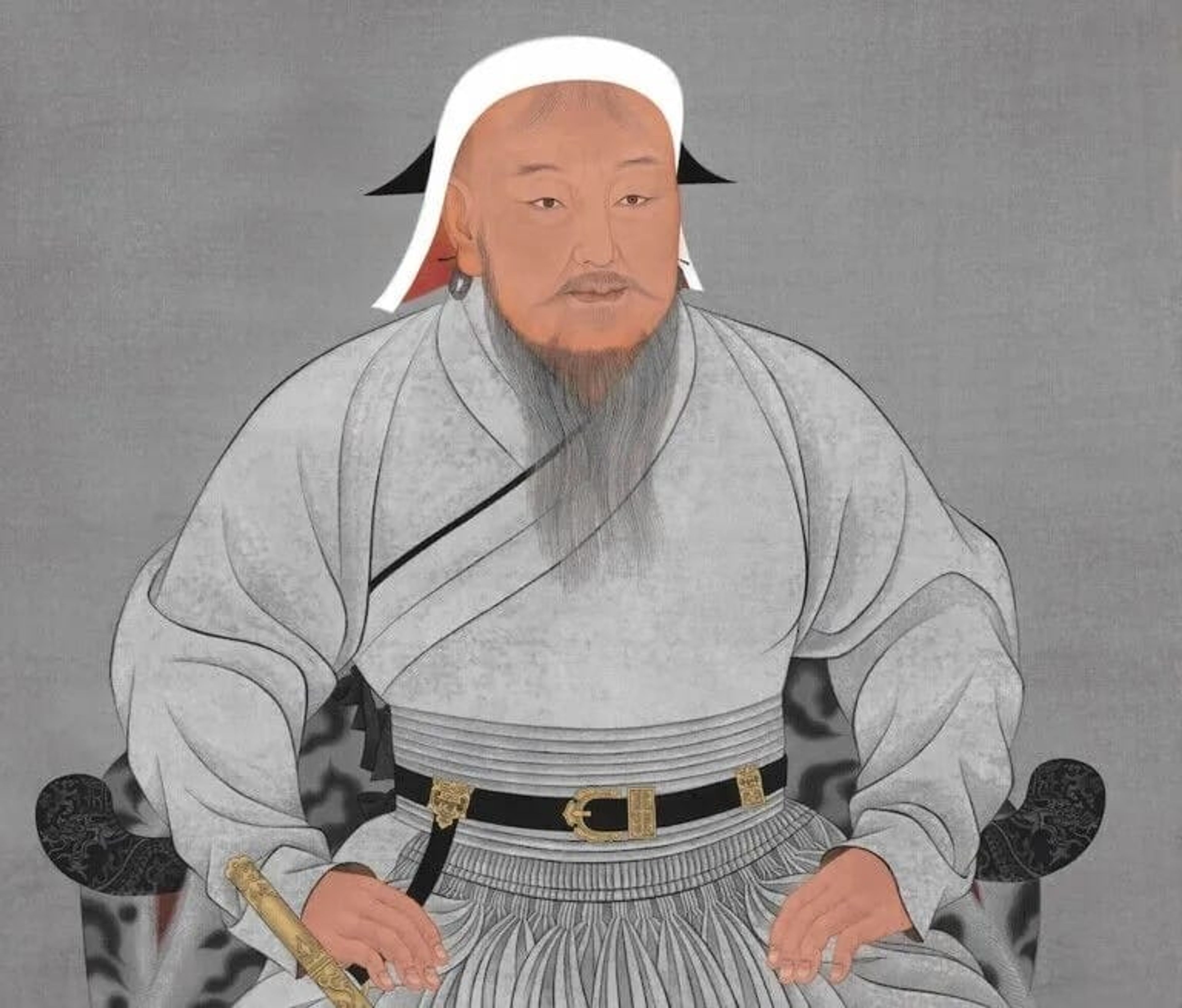 A portrait of Genghis Khan, the most epic conquerer in history