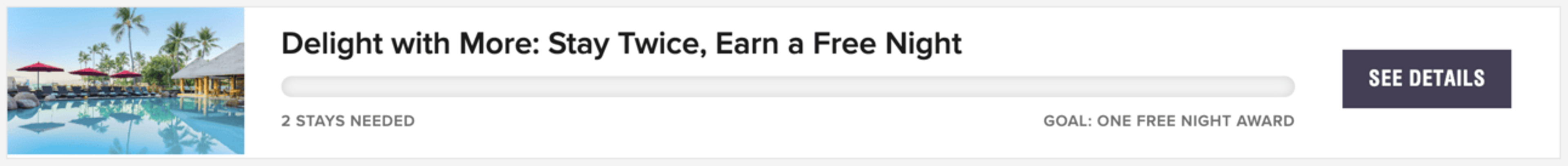 Screenshot from my own Marriott account after registering for the offer