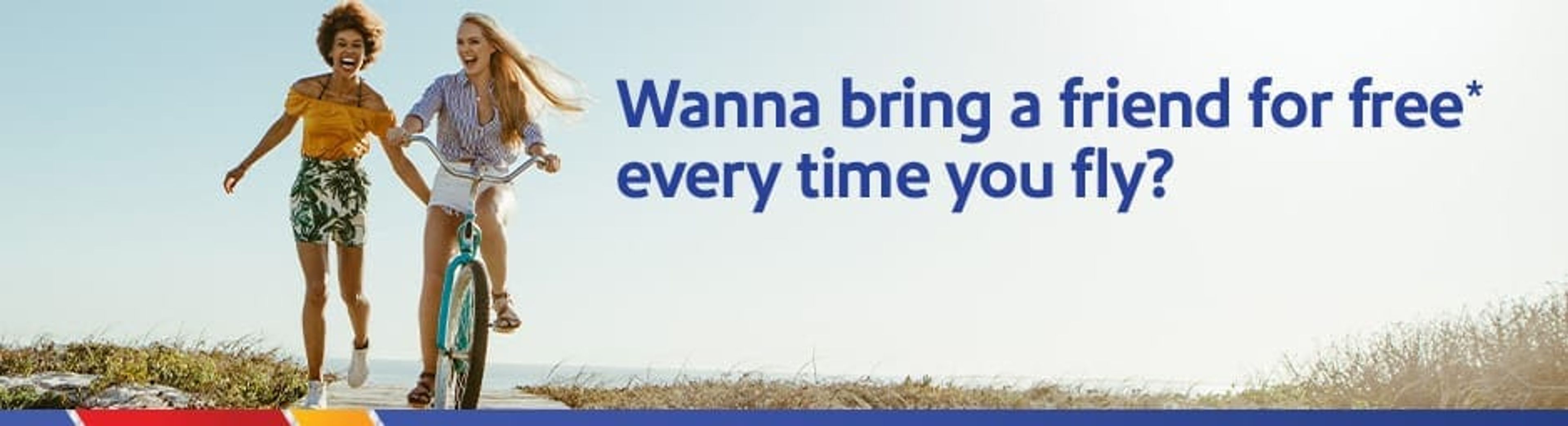 Southwest advertisement for Companion Pass
