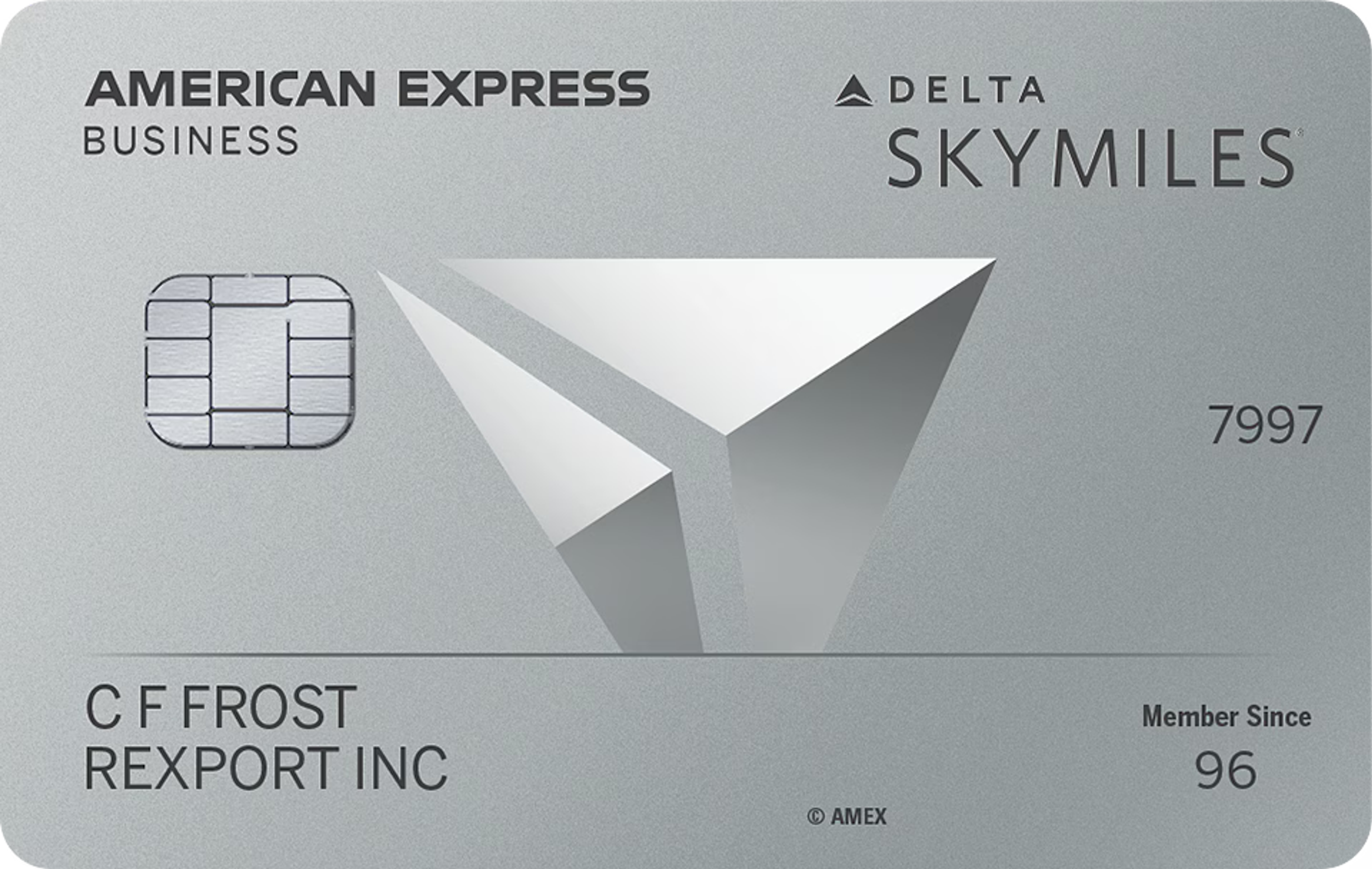 Delta SkyMiles® Platinum Business American Express Card card art