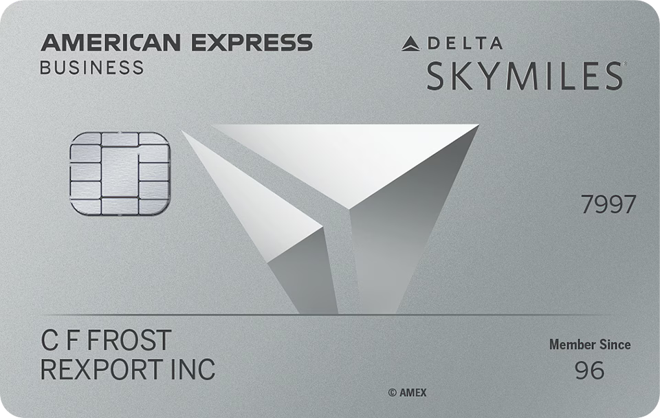 Delta SkyMiles® Platinum Business American Express Card card art
