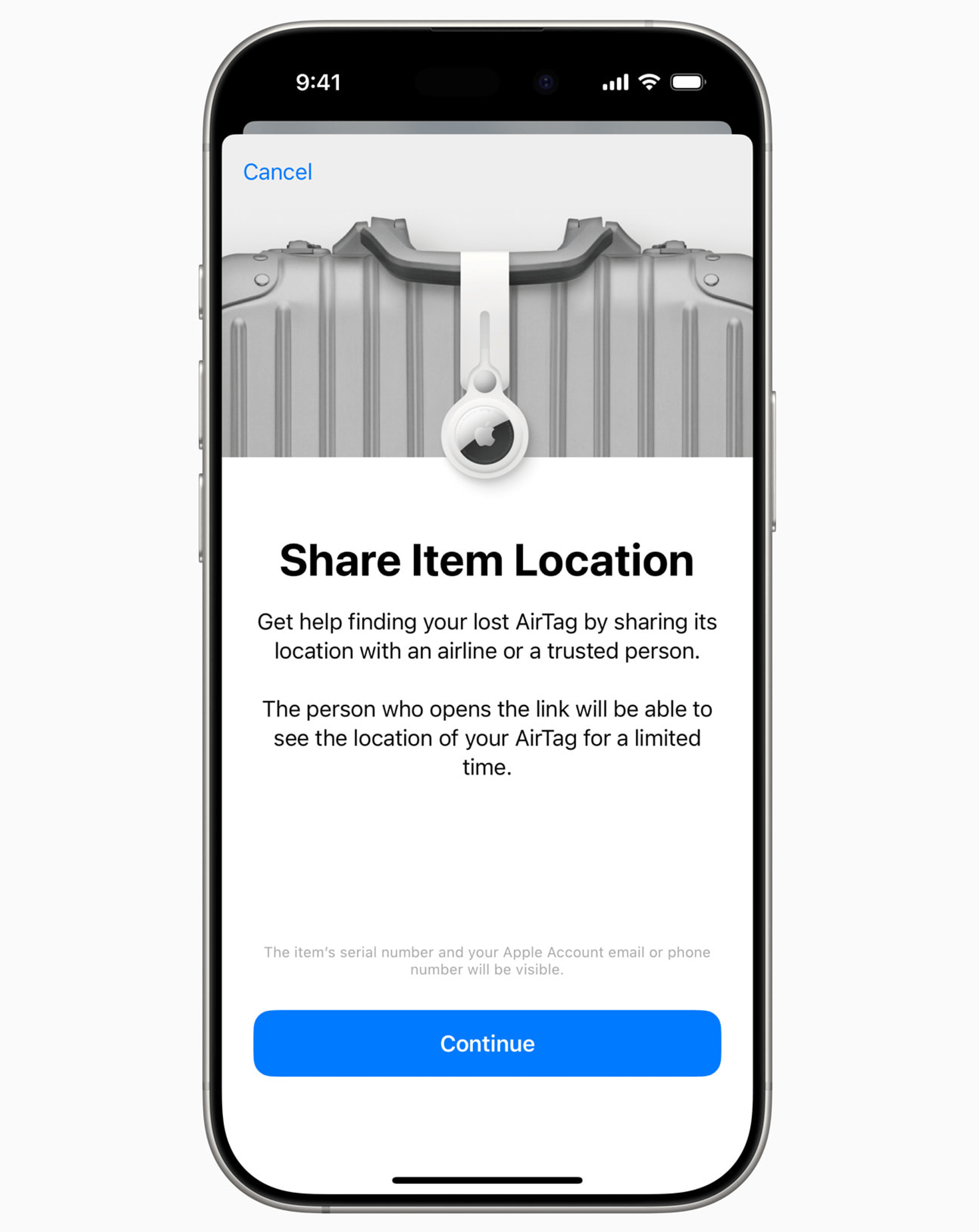 Apple airtag partnering with airlines