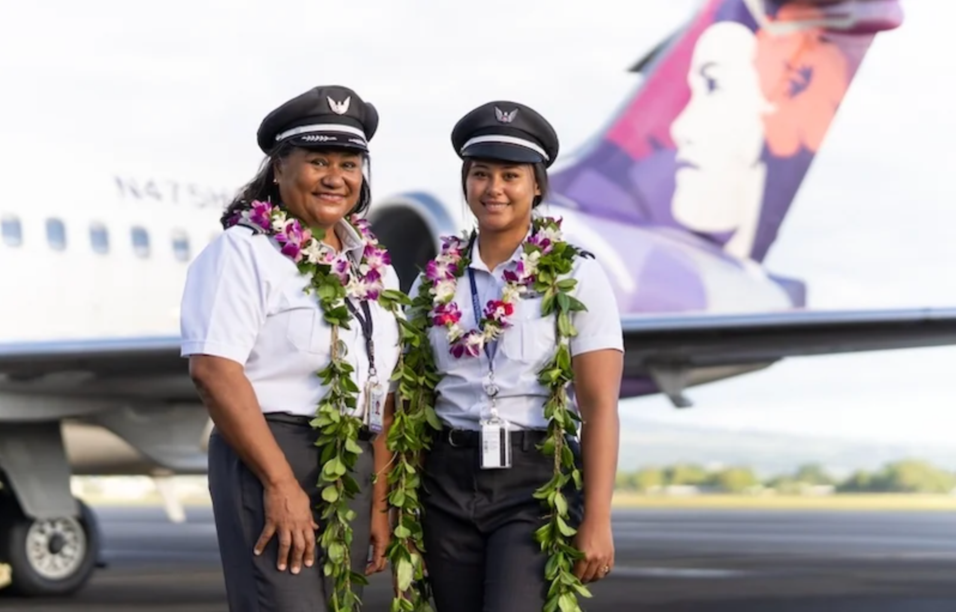 mother/daughter pilot duo