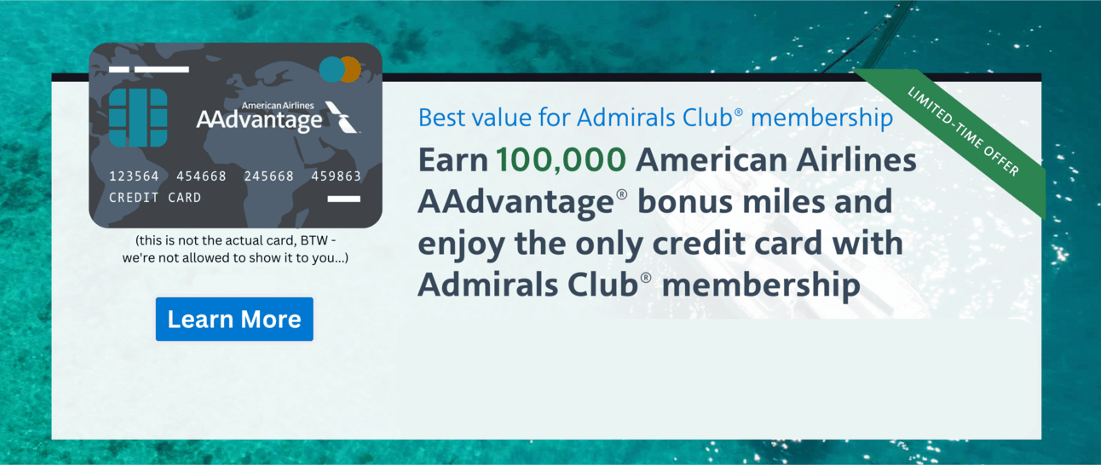 For the safety of all credit cards involved, this card’s identity has been kept anonymous