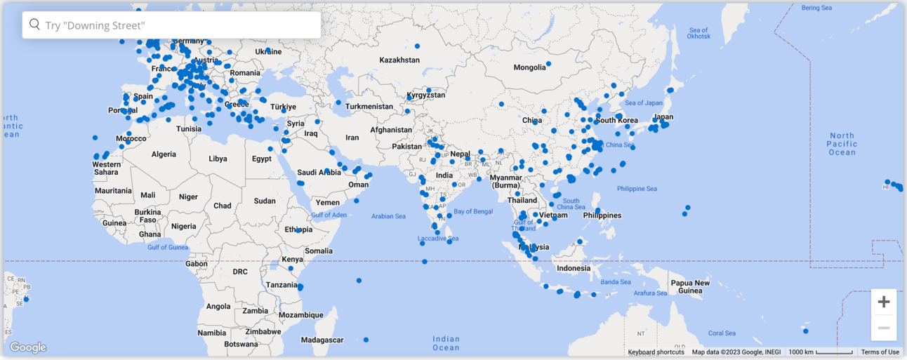 Just one example of Hyatt’s impressive footprint outside of North America