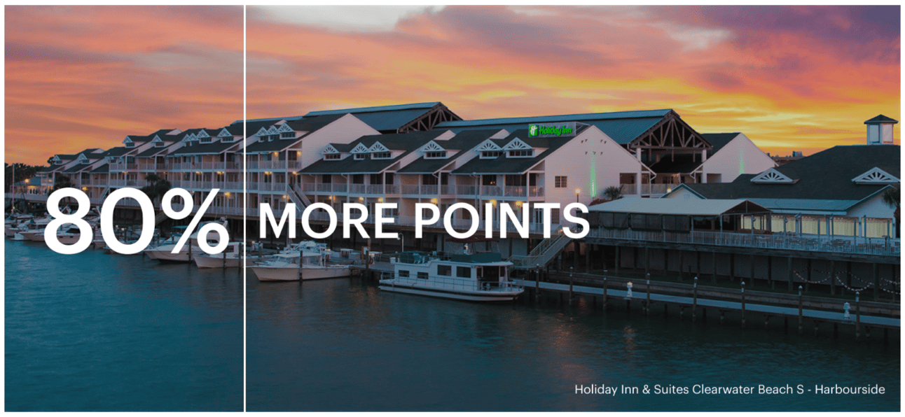 IHG 80% bonus when buying points
