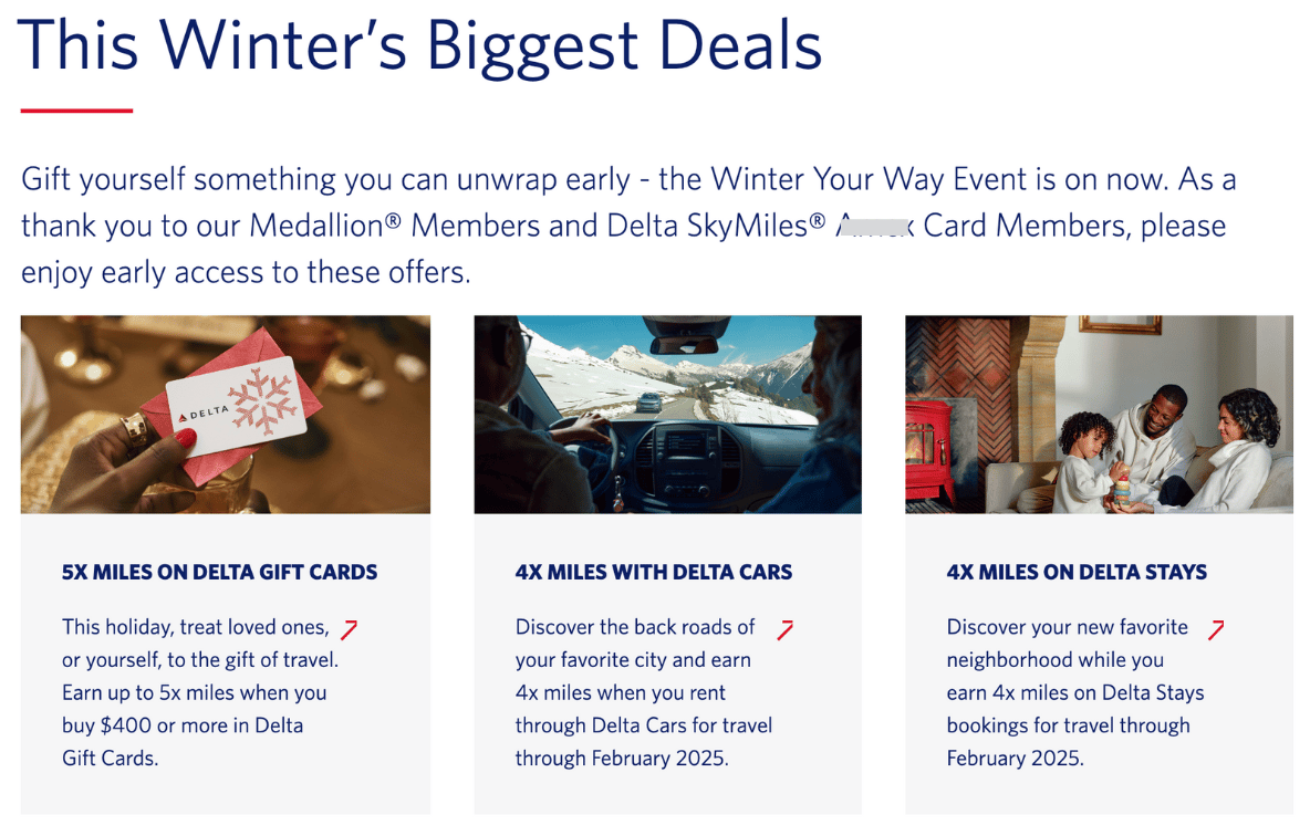 Delta winter your way event