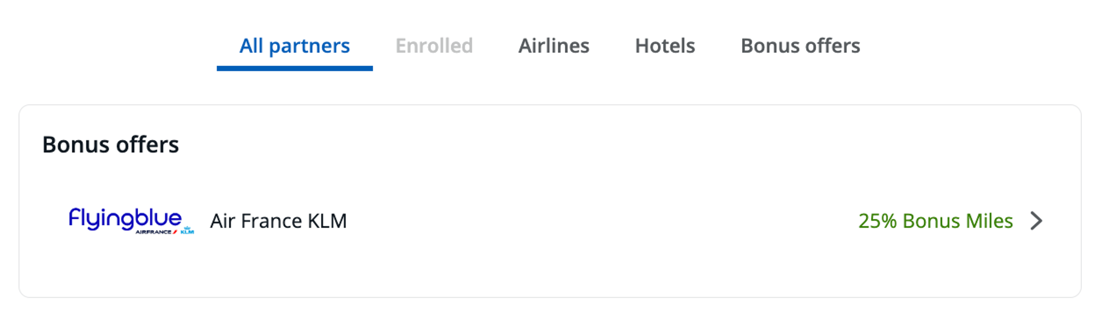 25% Transfer Bonus to Flying Blue